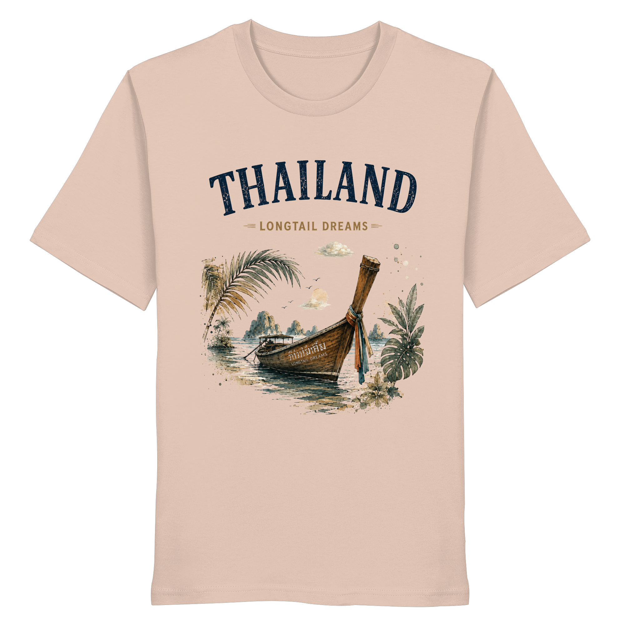 Thailand Longtail Dreams – Light Edition | Bio T-Shirt