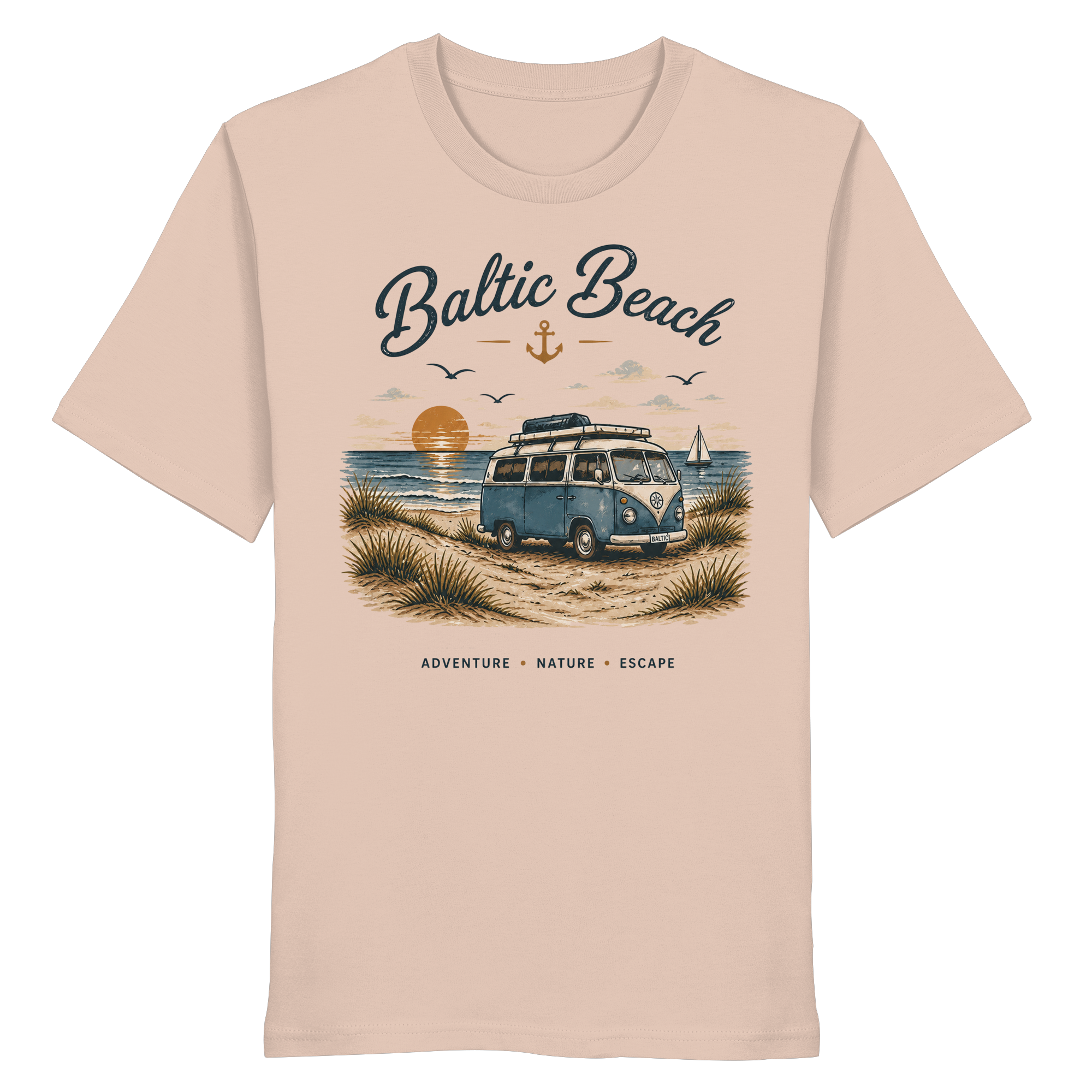 Baltic Beach Organic Shirt – Maritime Ostsee Vibes