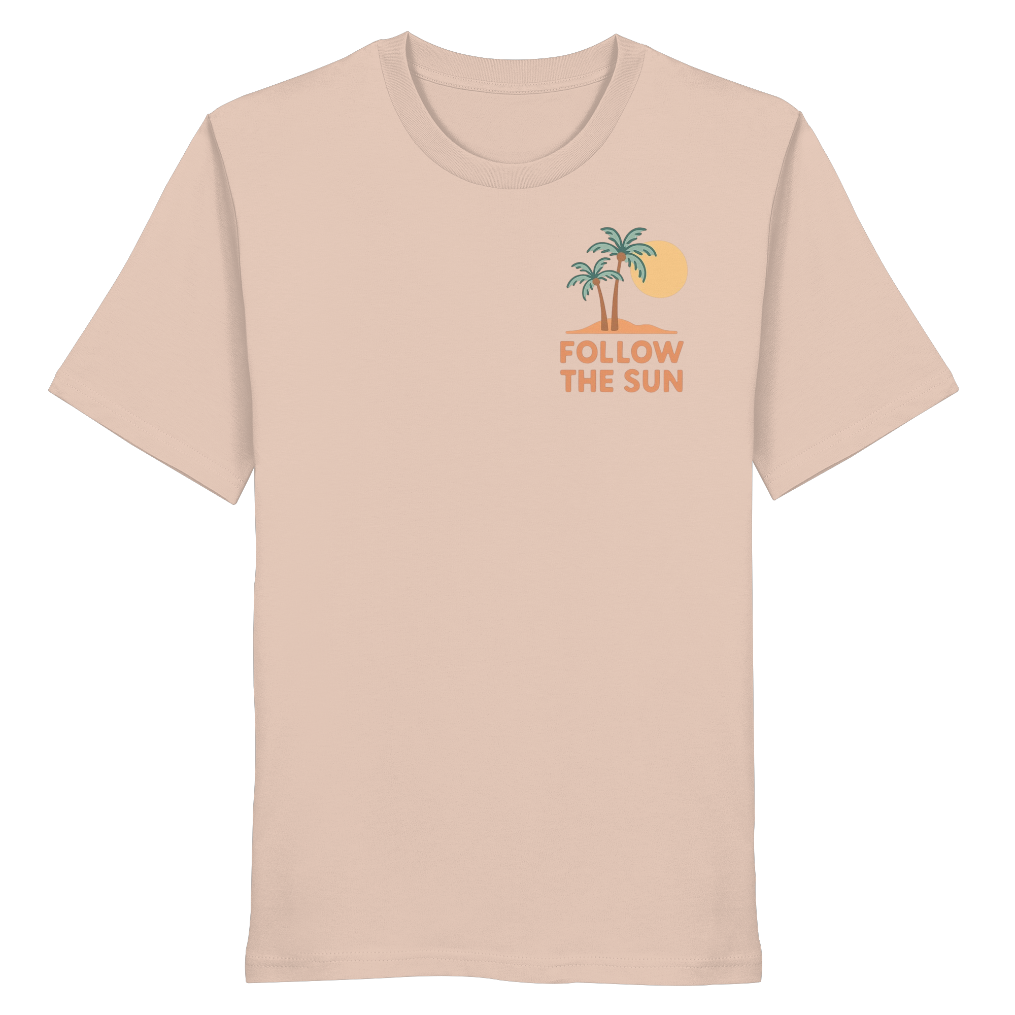 Organic T-Shirt – Follow the Sun - Organic Shirt