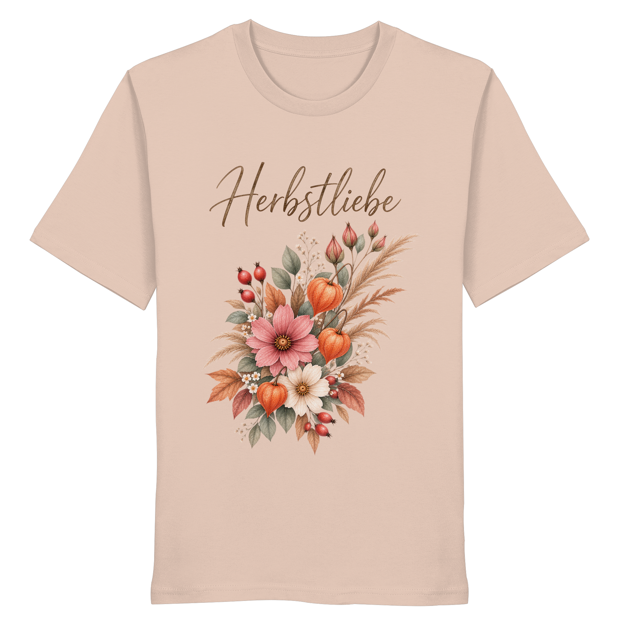 Autumn Garden – Florale Herbstliebe - Organic Shirt
