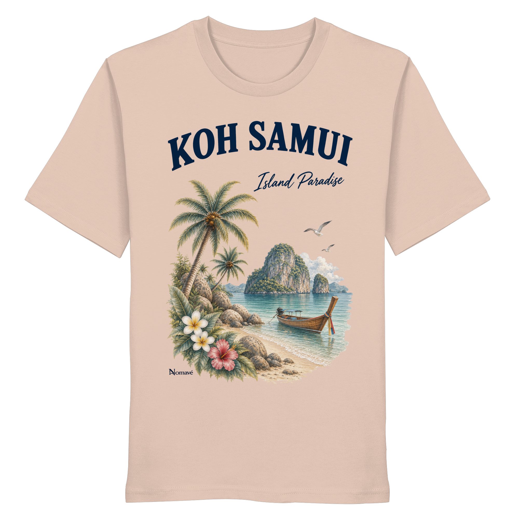 Koh Samui Thailand – Island Paradise – Tropical Vintage - Bio T - Shirt