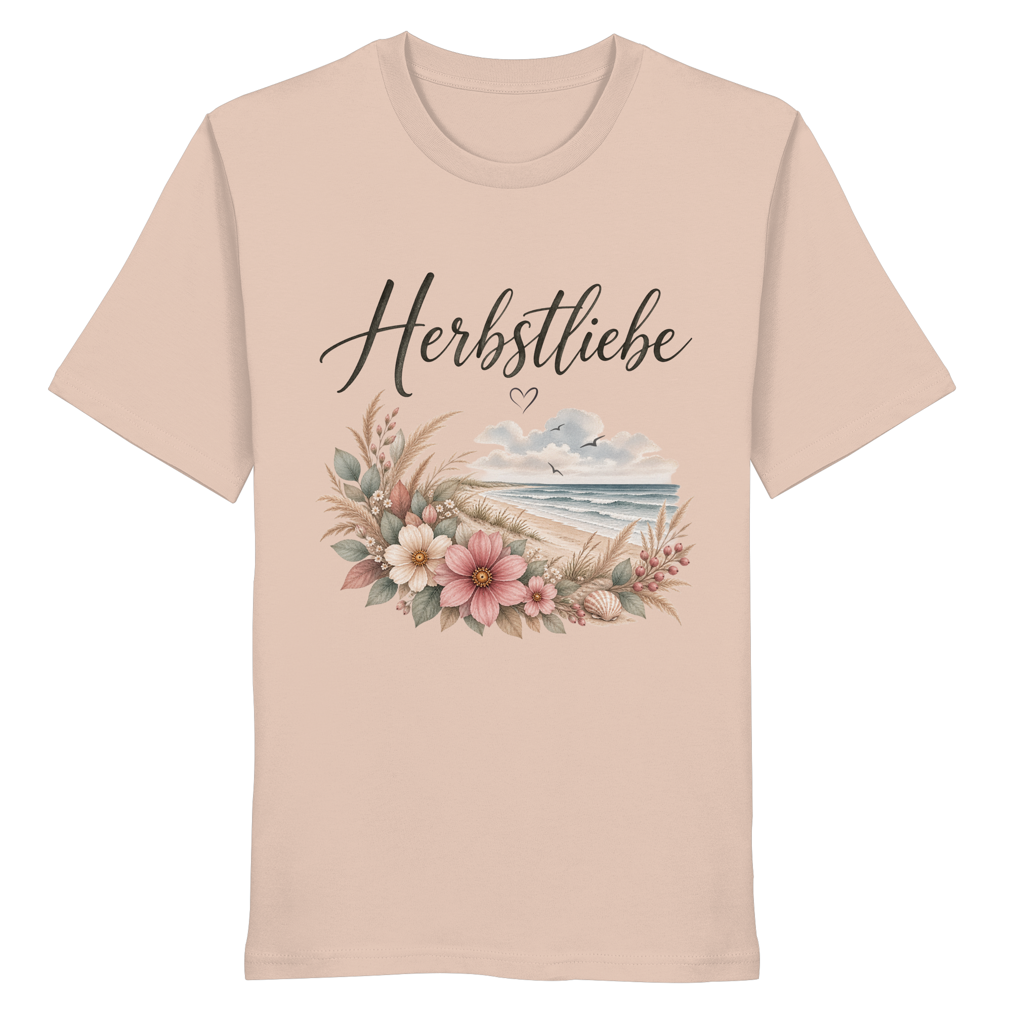 Autumn Coast – Herbstliebe am Meer - - Organic Shirt