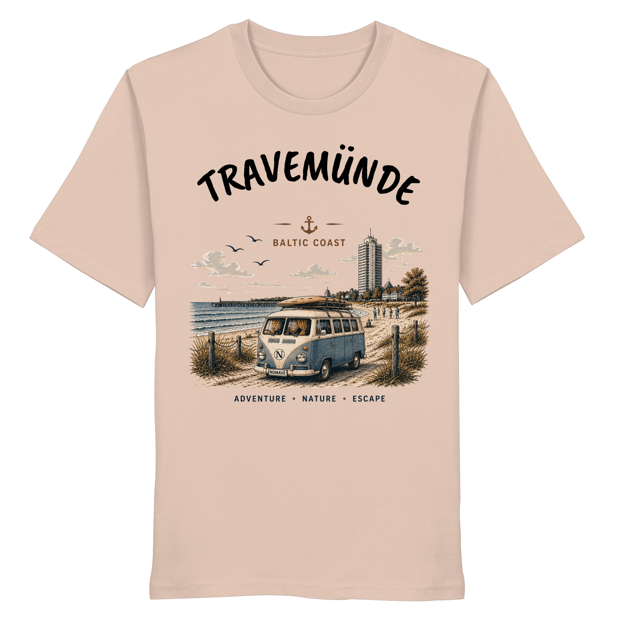 Travemünde Beach Life Shirt – Baltic Coast Edition