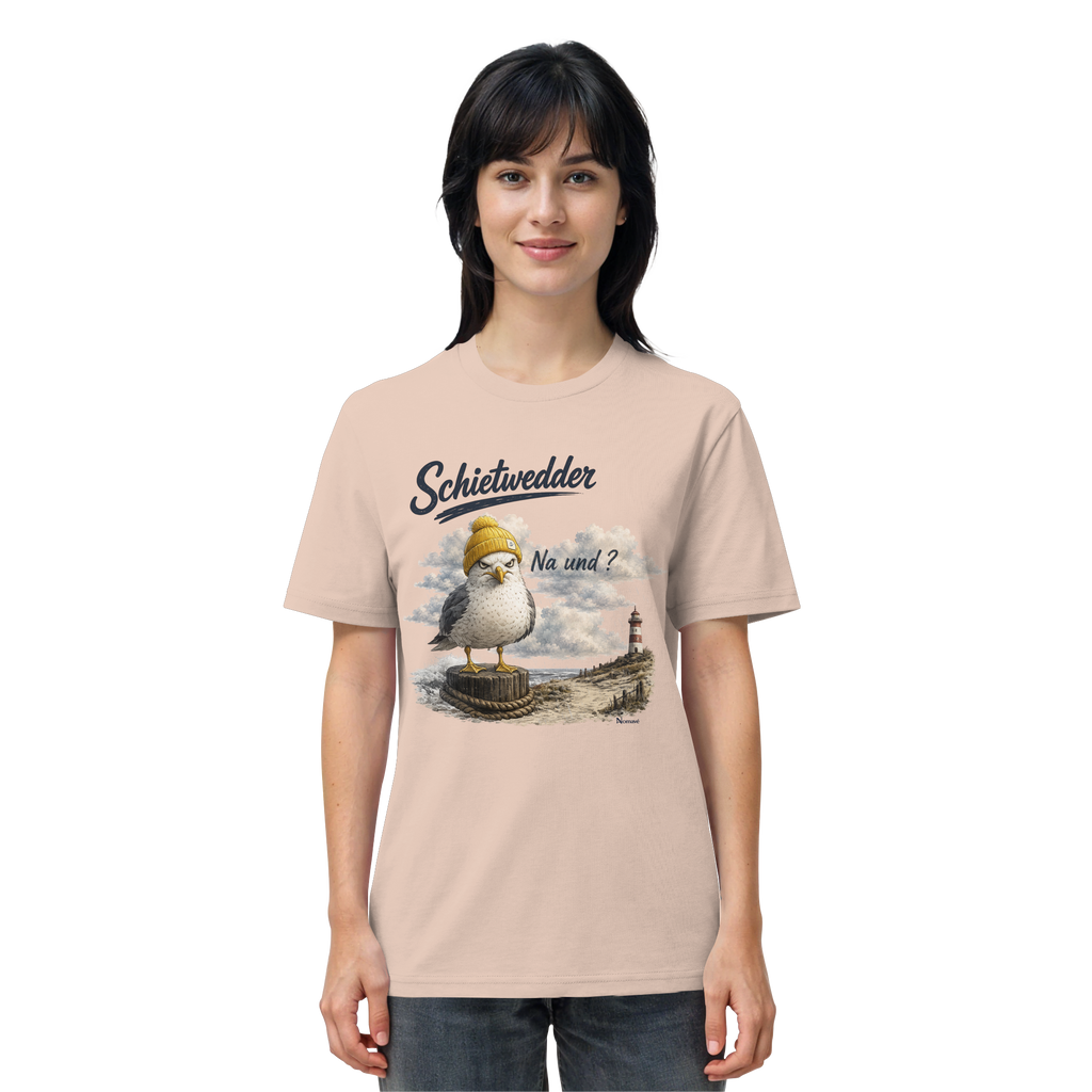 Alpha Möwe – Schietwedder? Na und! - Organic Shirt