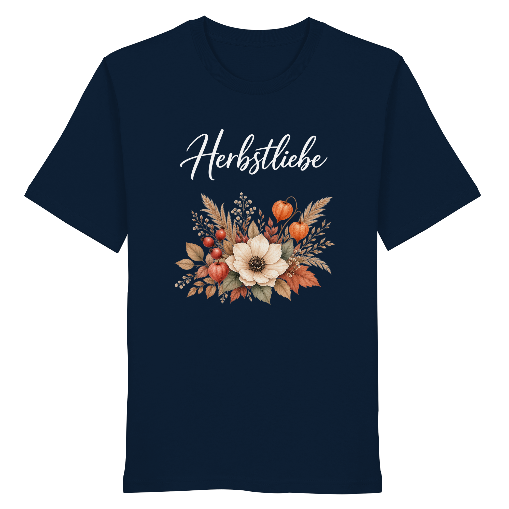 Herbstliebe – Golden Harvest - Dark Edition - - Organic Shirt