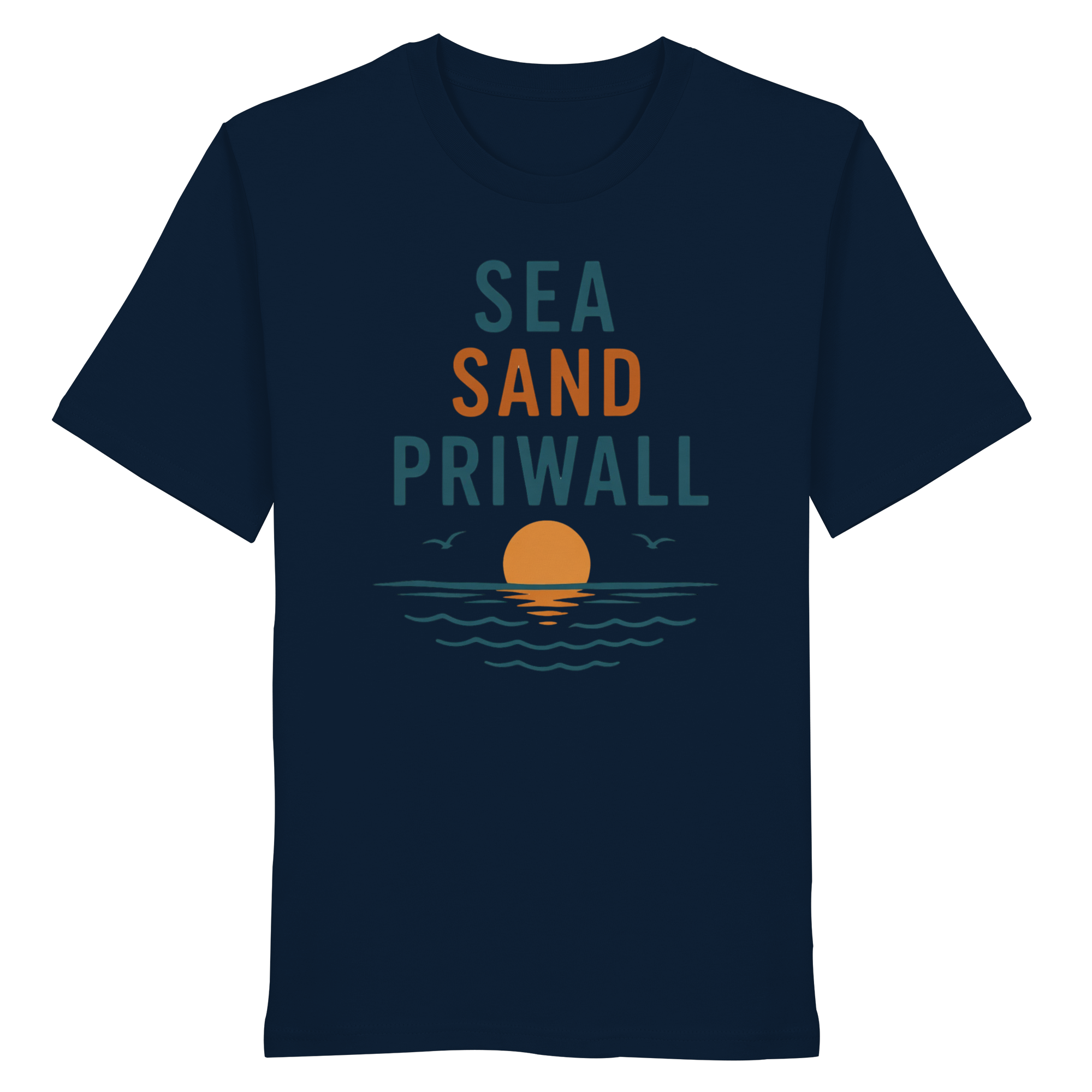 Priwall Vibes Shirt – Sea Sand Baltic Coast – Ostsee T-Shirt Unisex