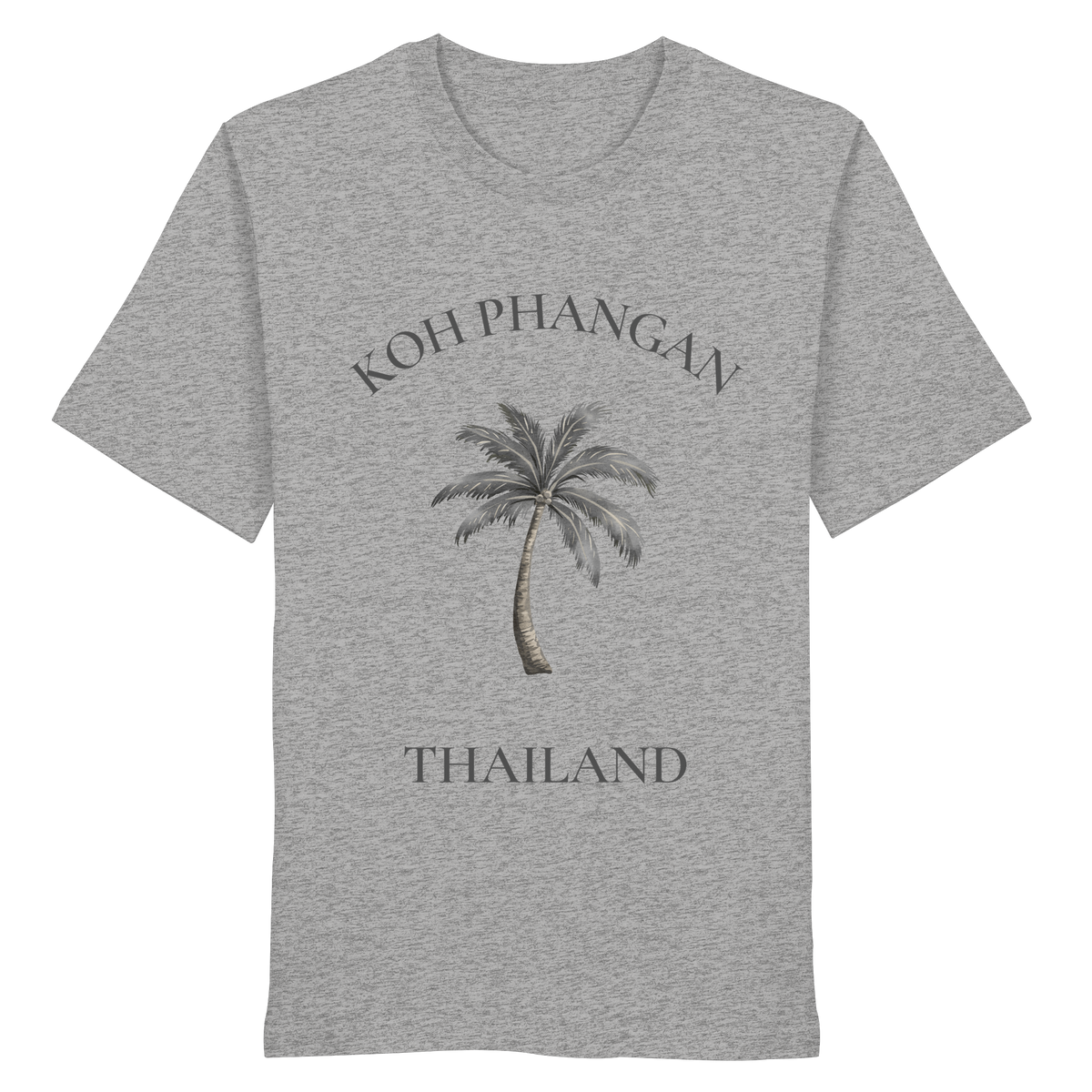 Koh Phangan – Minimal Palm | Thailand - Bio T - Shirt