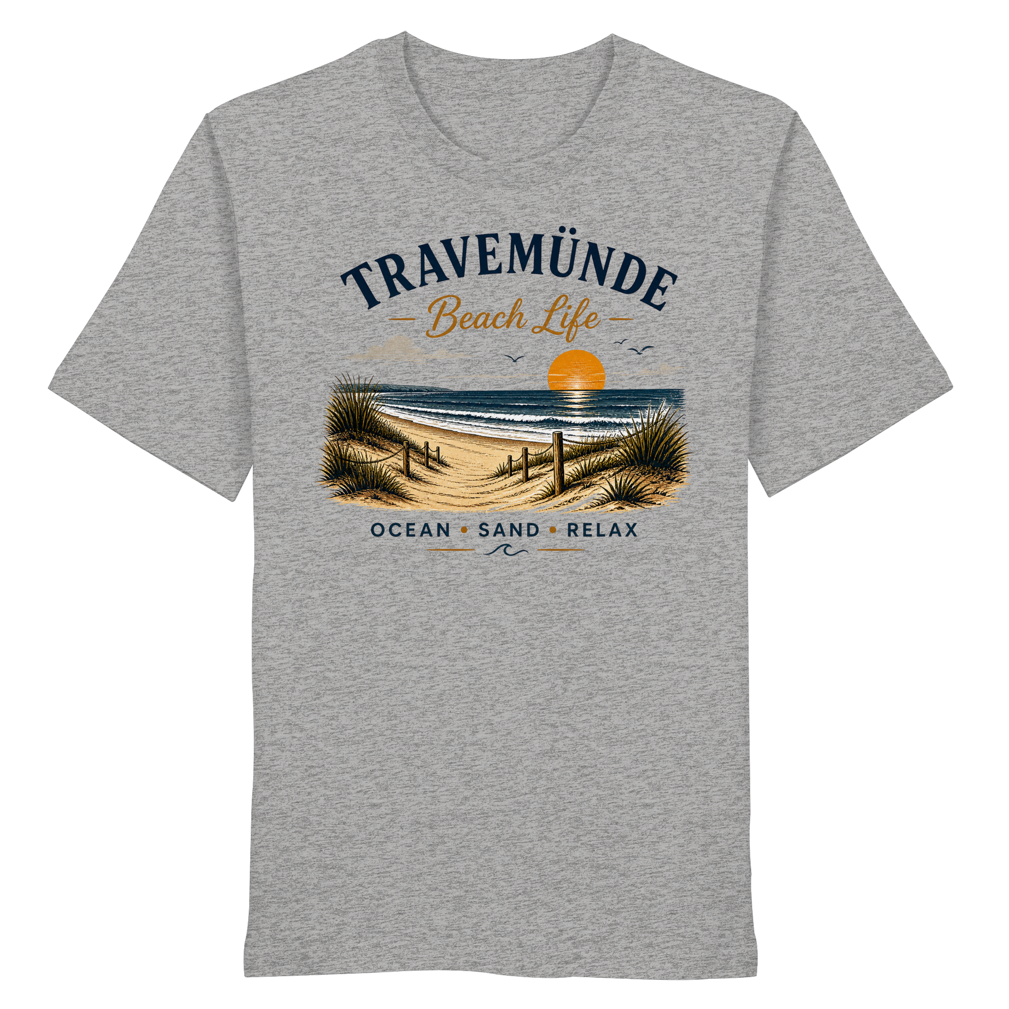 Travemünde Beach Life – Organic Shirt