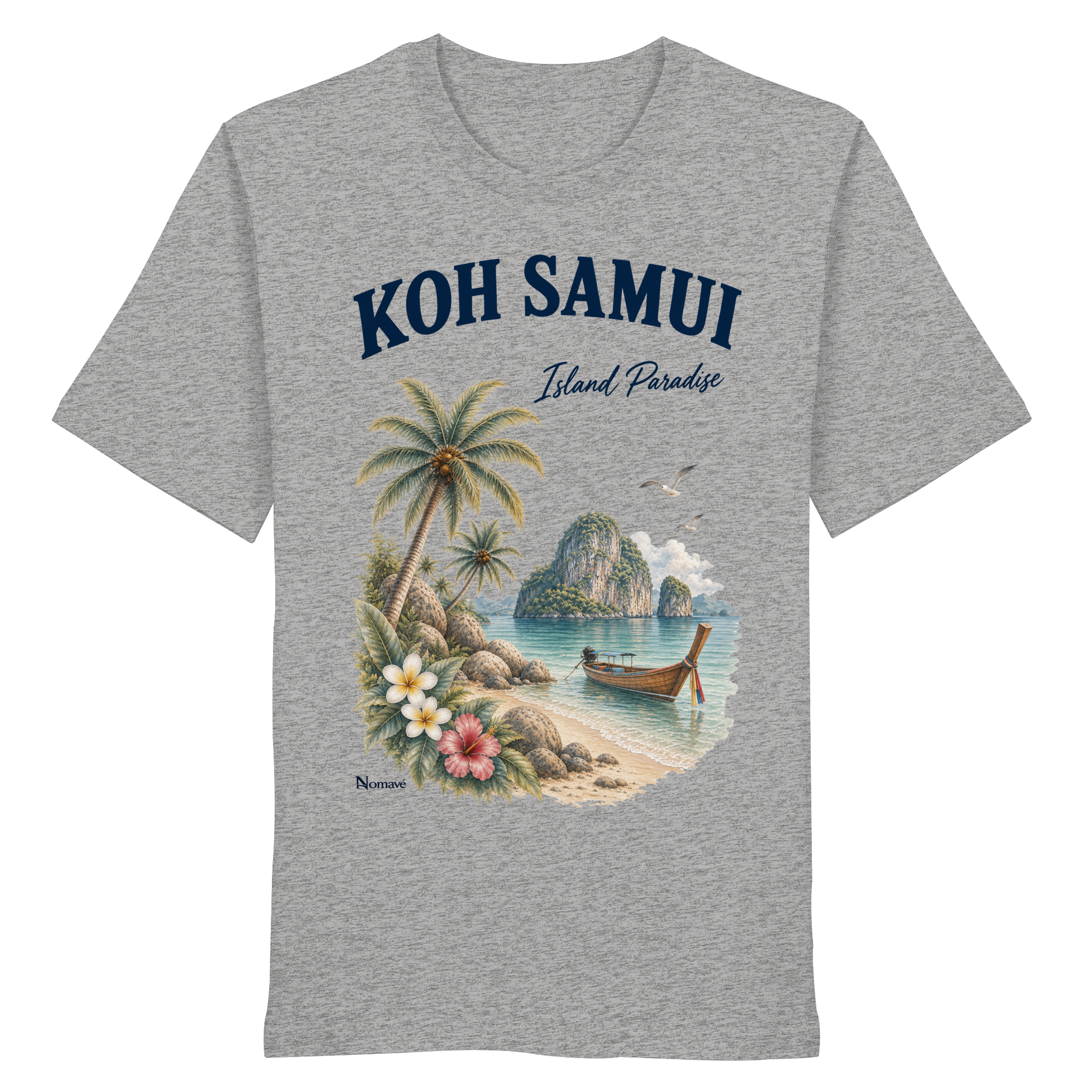 Koh Samui Thailand – Island Paradise – Tropical Vintage - Bio T - Shirt