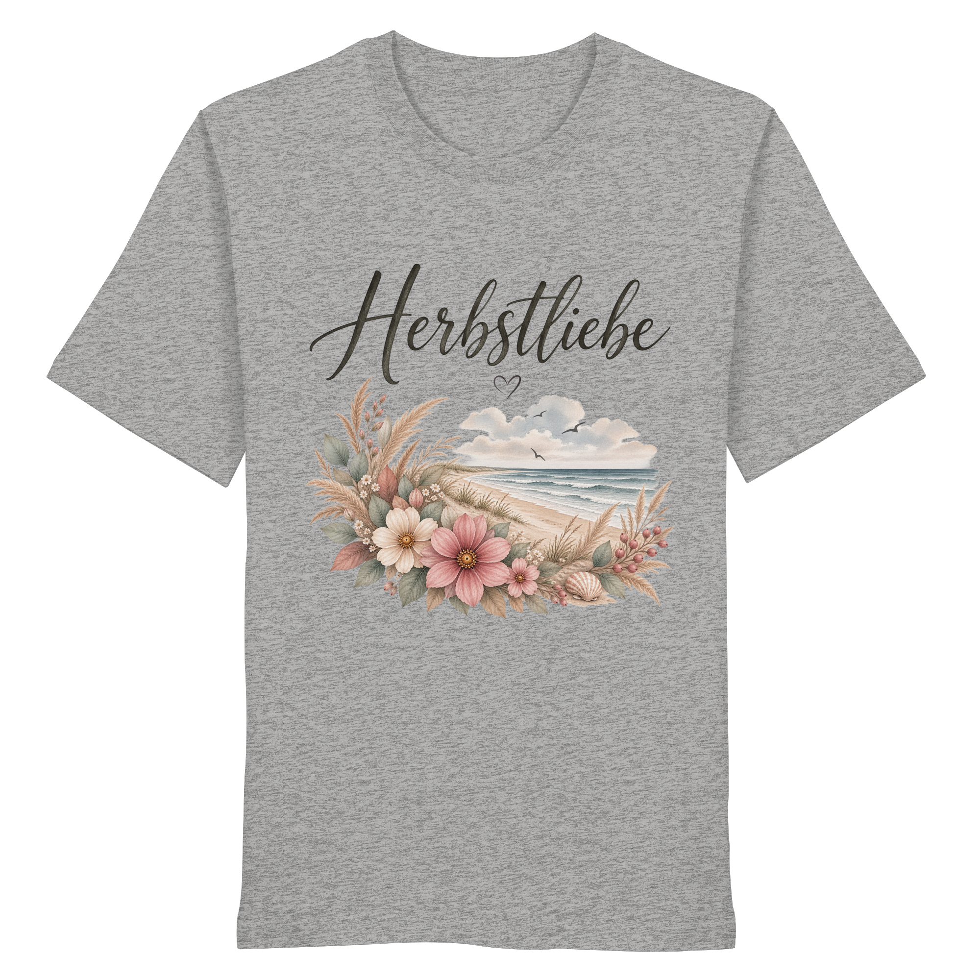 Autumn Coast – Herbstliebe am Meer - - Organic Shirt
