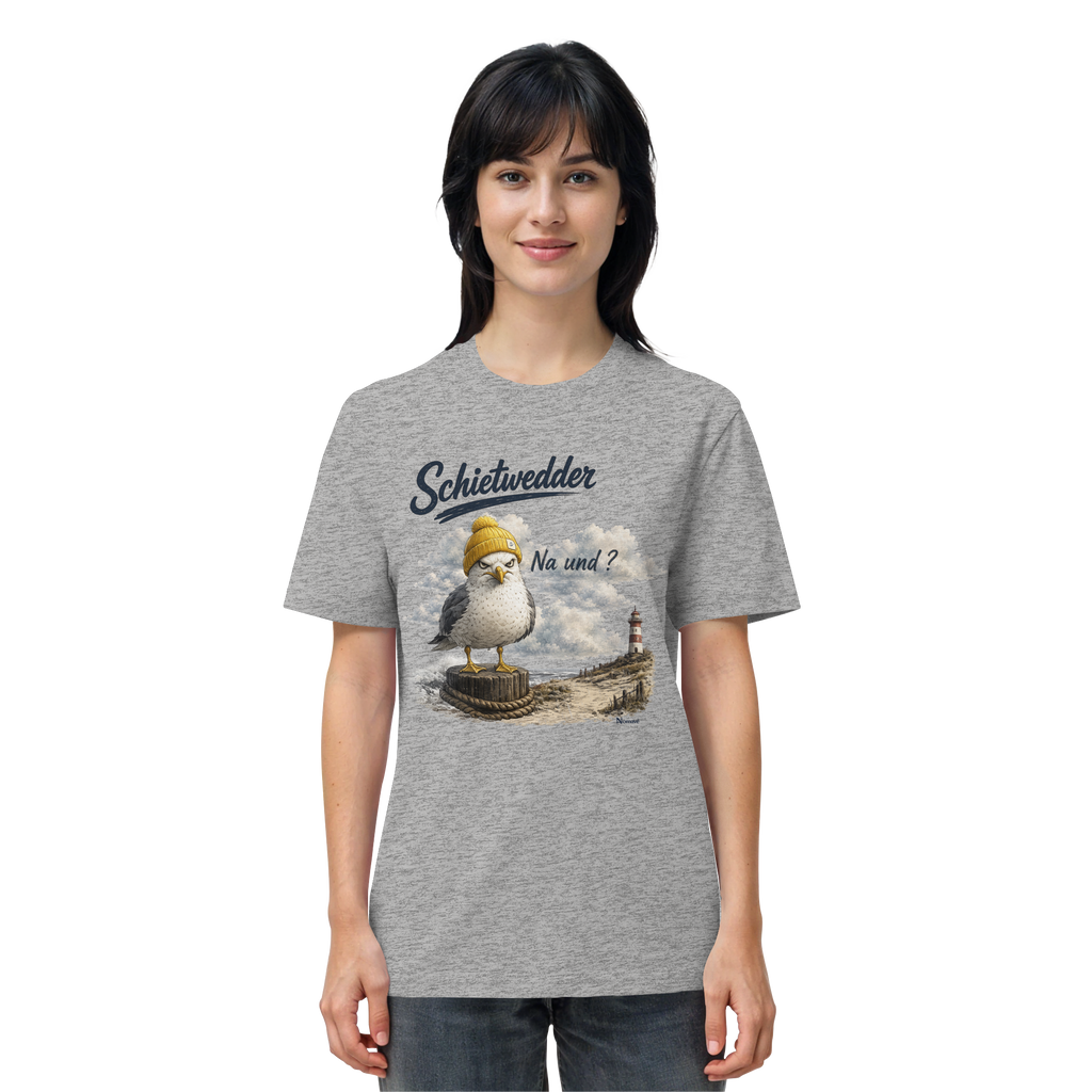 Alpha Möwe – Schietwedder? Na und! - Organic Shirt