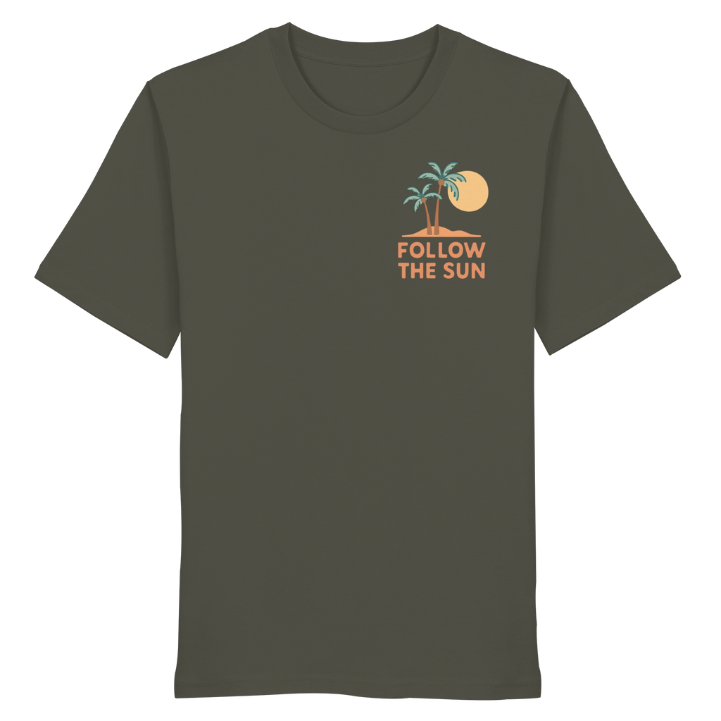 Organic T-Shirt – Follow the Sun - Organic Shirt