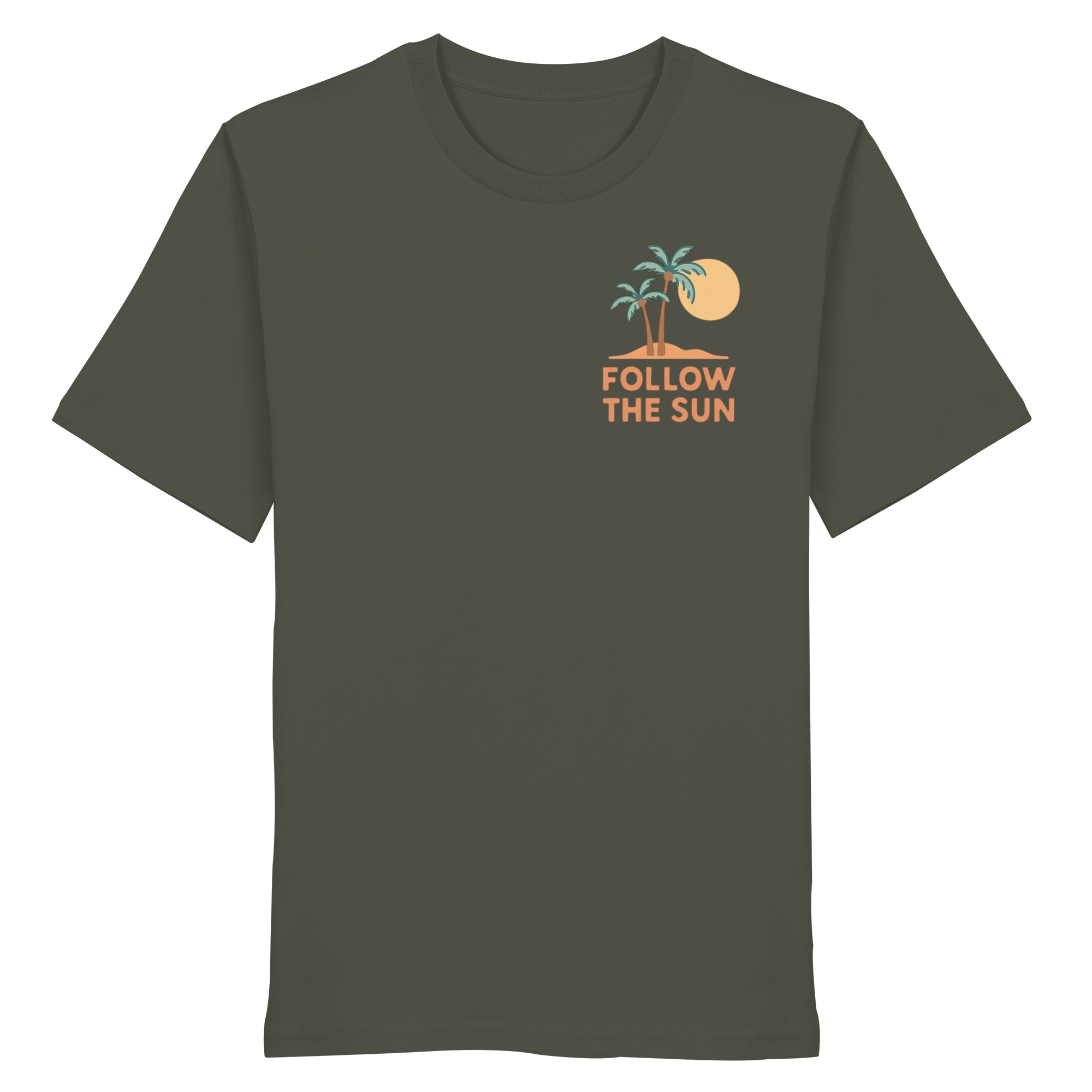 Organic T-Shirt – Follow the Sun - Organic Shirt