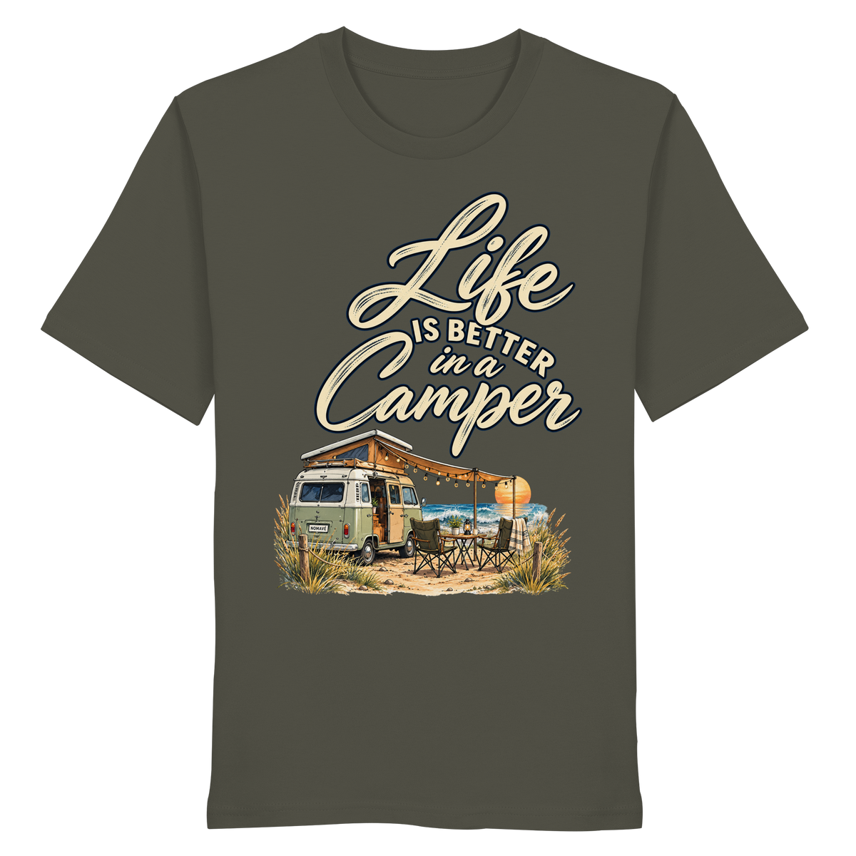 Life is better in a Camper - Organic Shirt