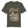 Zuhause ist, wo wir parken – Vanlife & Camping - Bio Shirt