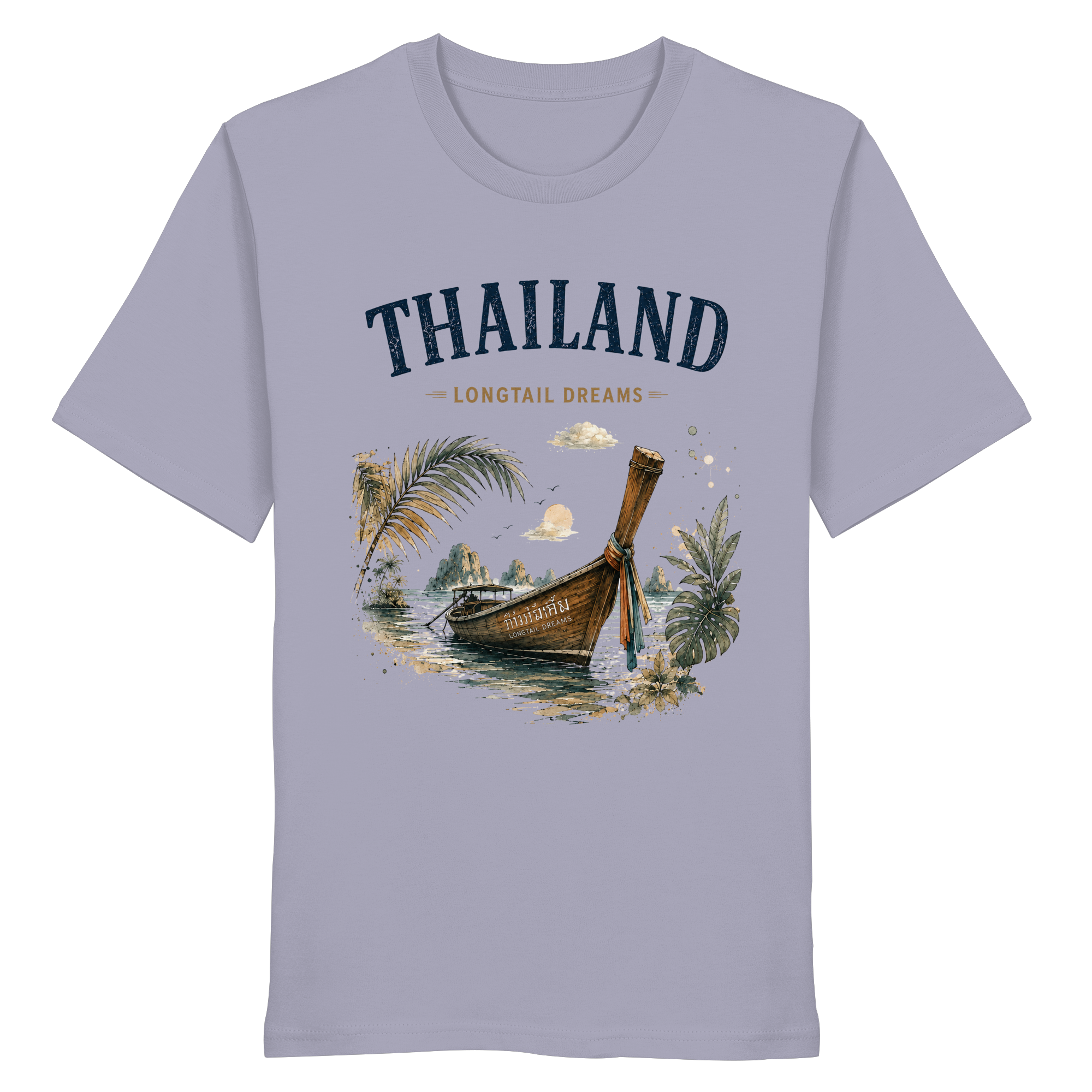 Thailand Longtail Dreams – Light Edition | Bio T-Shirt