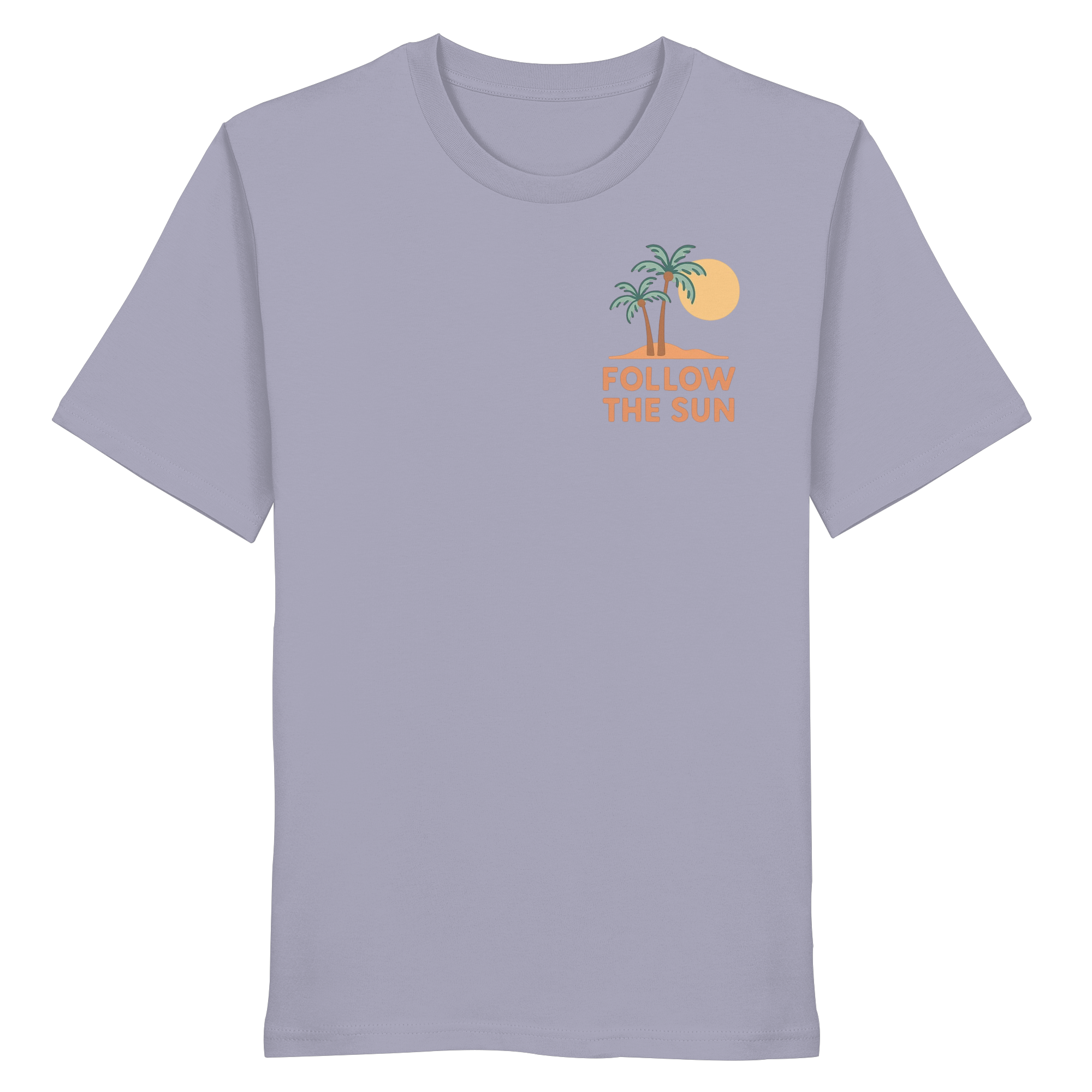 Organic T-Shirt – Follow the Sun - Organic Shirt