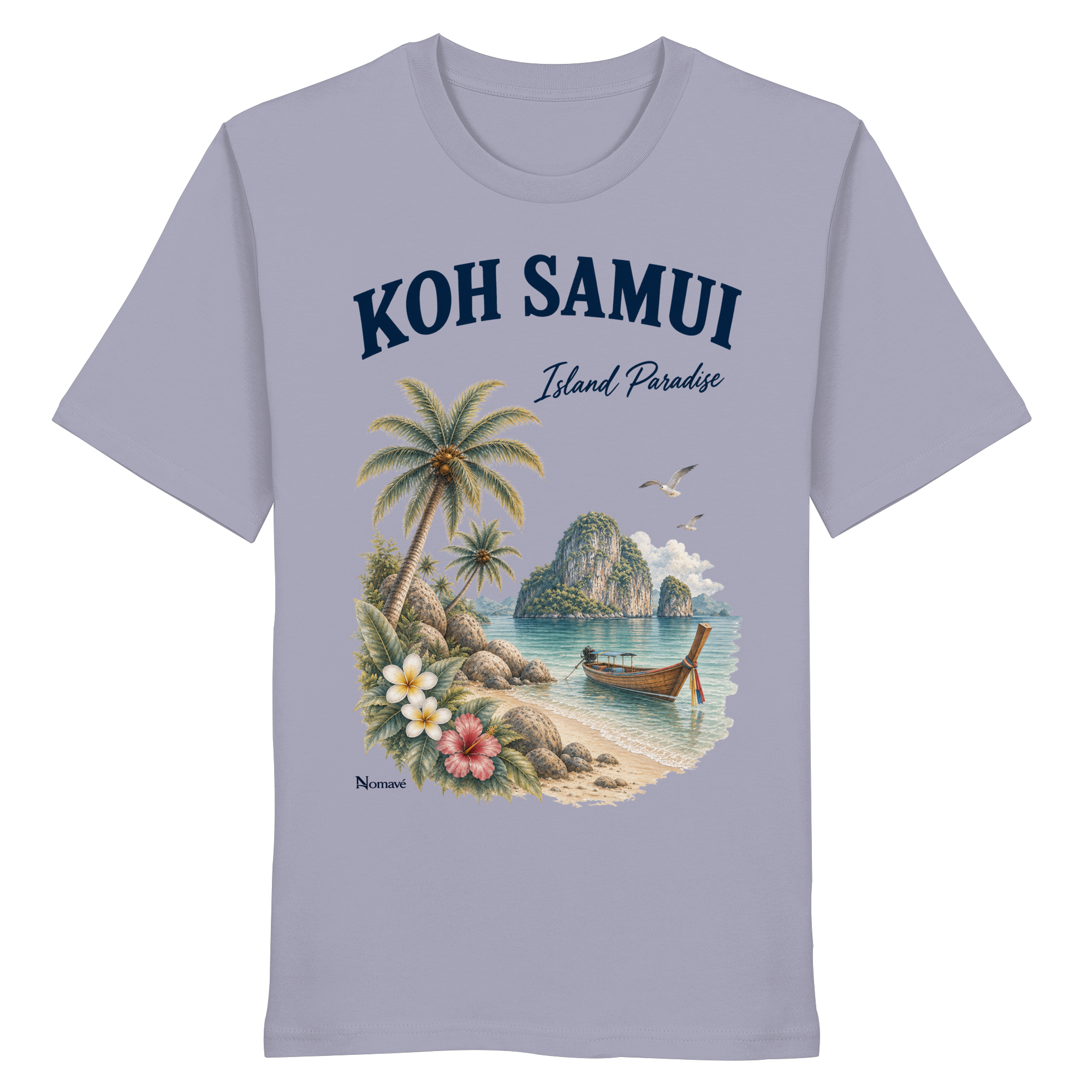 Koh Samui Thailand – Island Paradise – Tropical Vintage - Bio T - Shirt