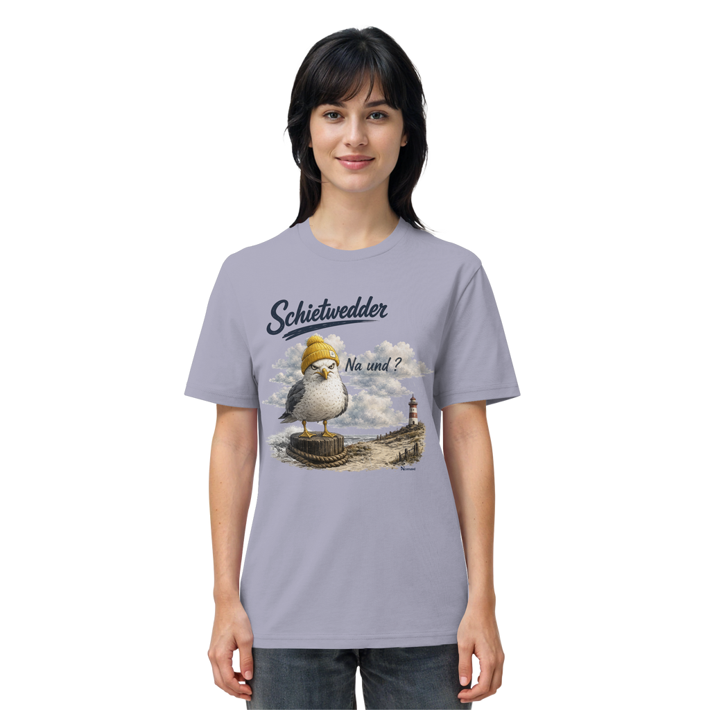 Alpha Möwe – Schietwedder? Na und! - Organic Shirt