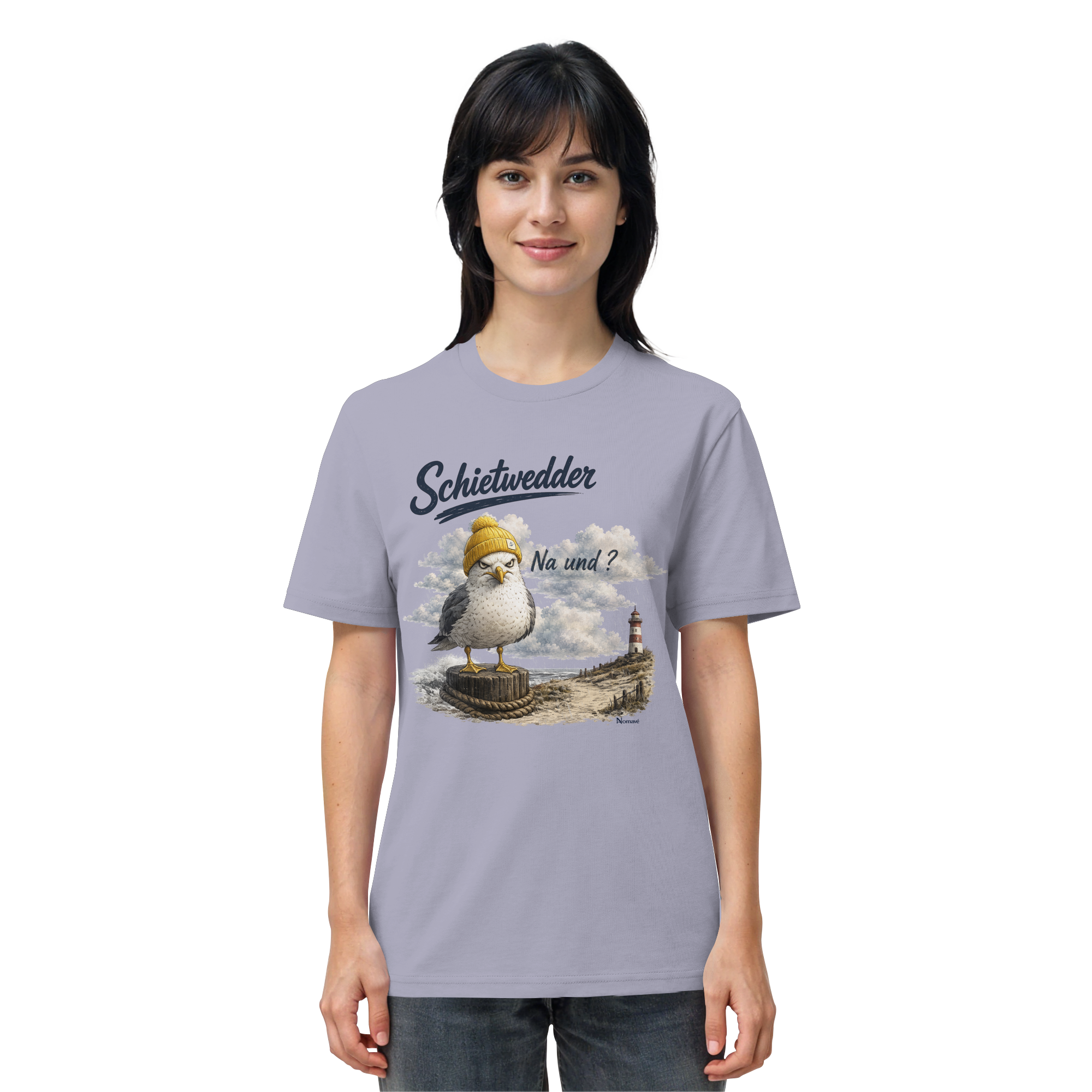 Alpha Möwe – Schietwedder? Na und! - Organic Shirt