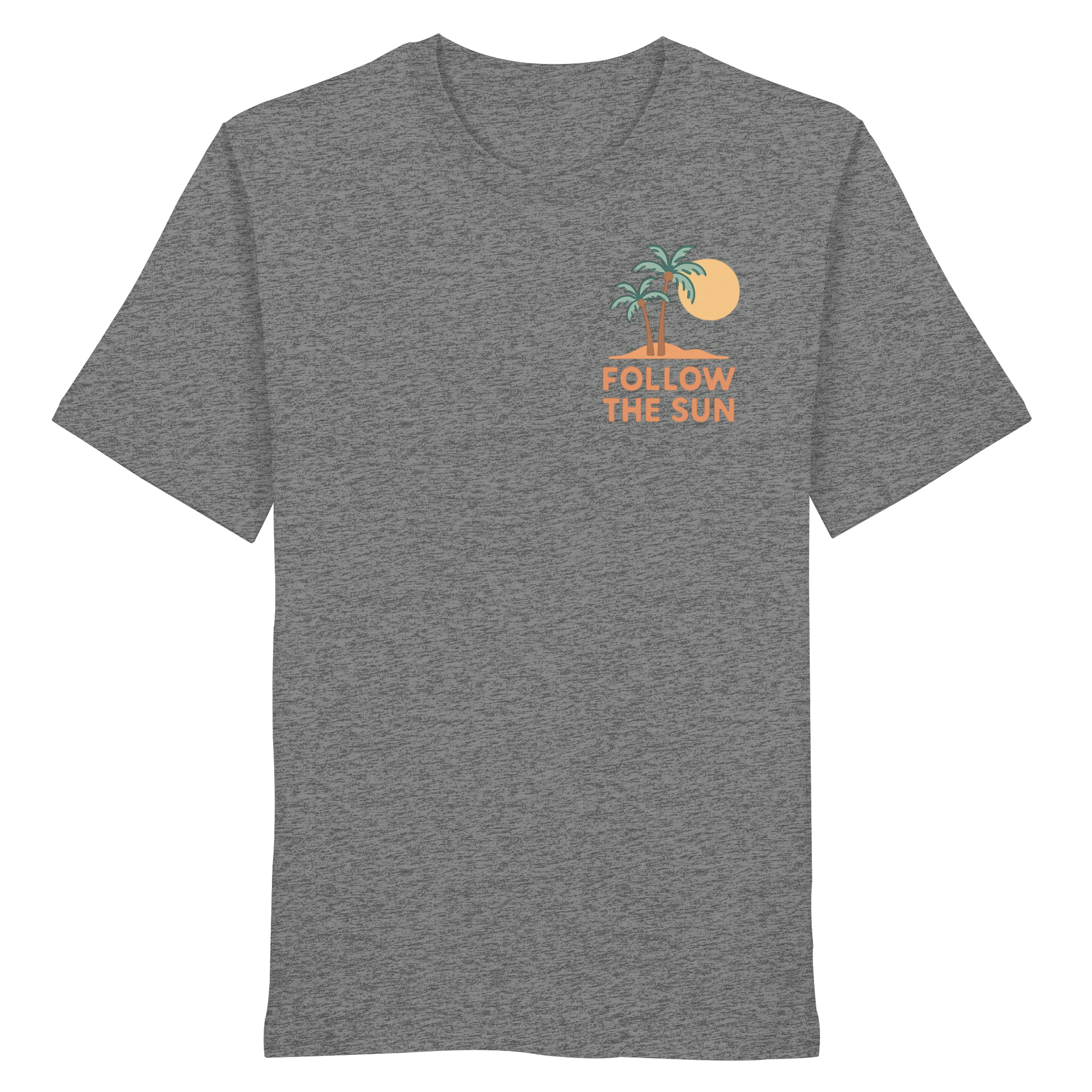 Organic T-Shirt – Follow the Sun - Organic Shirt