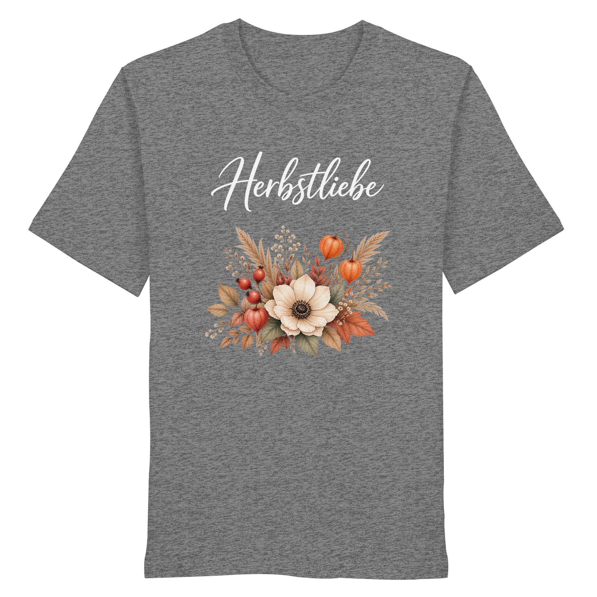Herbstliebe – Golden Harvest - Dark Edition - - Organic Shirt