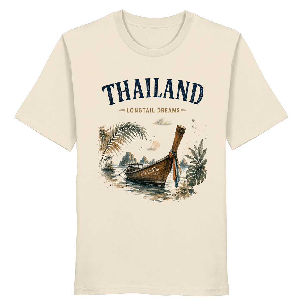 Thailand Longtail Dreams – Light Edition | Bio T-Shirt