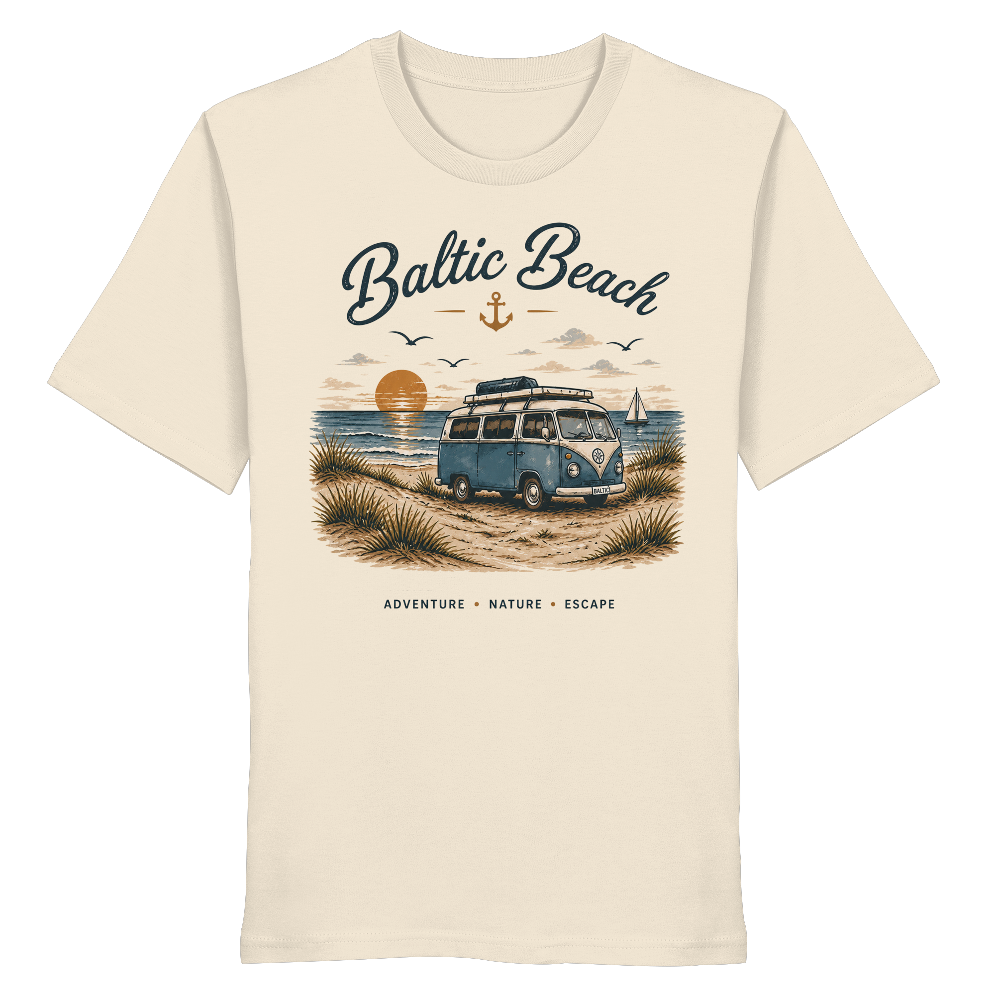 Baltic Beach Organic Shirt – Maritime Ostsee Vibes