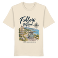 Follow the Road – Vanlife – Bio T-Shirt – Frontprint