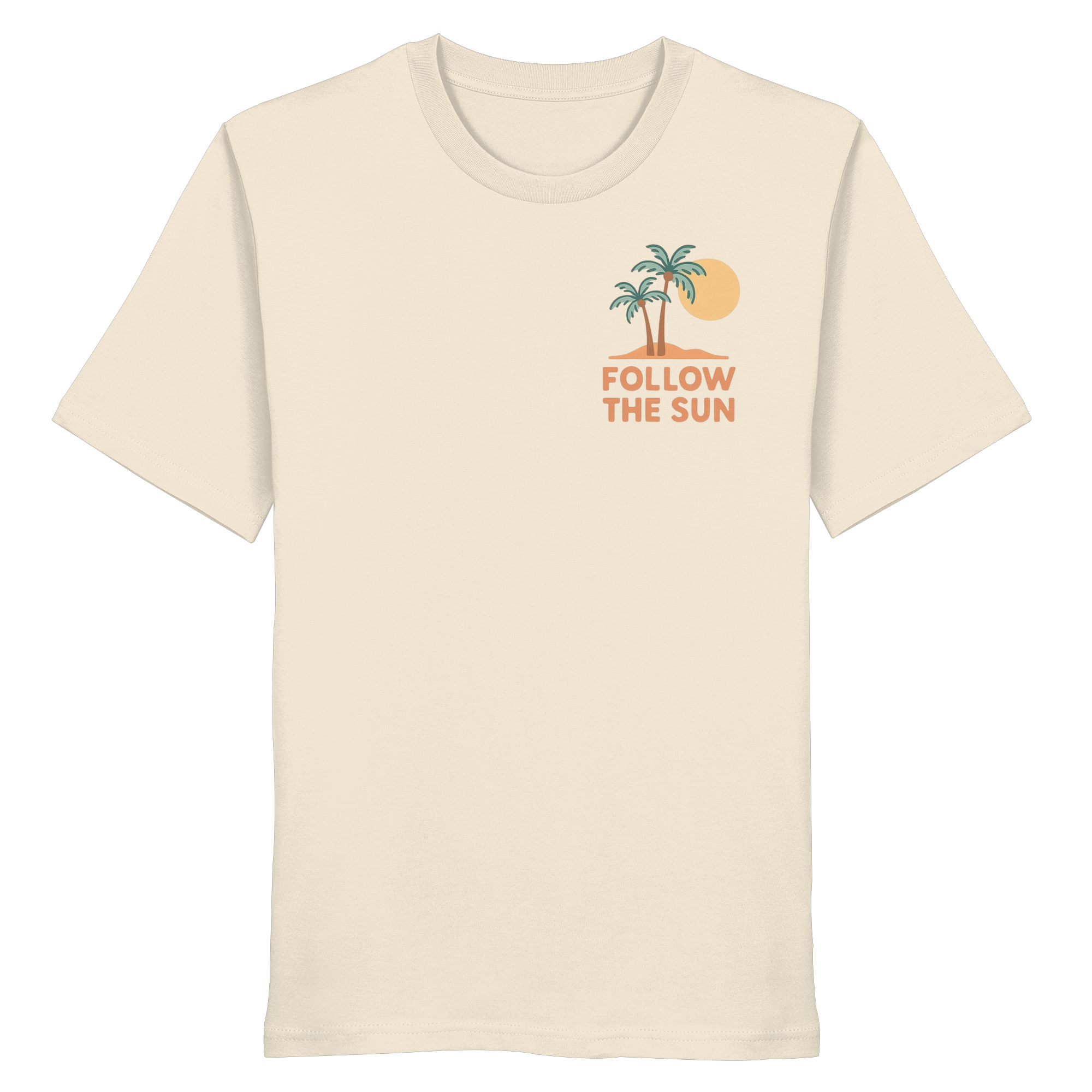 Organic T-Shirt – Follow the Sun - Organic Shirt