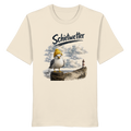 Möwe - Schietwetter - Ostsee - Leuchtturm - Maritimes Küsten Motiv - Für Ostsee und Nordsee - Fans - Organic Shirt