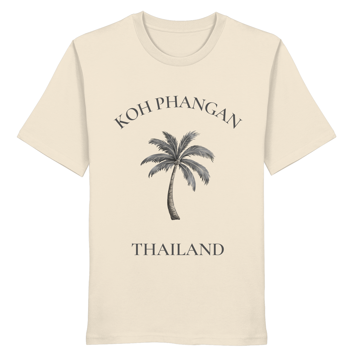 Koh Phangan – Minimal Palm | Thailand - Bio T - Shirt