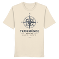 Travemünde Windrose – Baltic Sea Bio T-Shirt aus 100 % Bio-Baumwolle