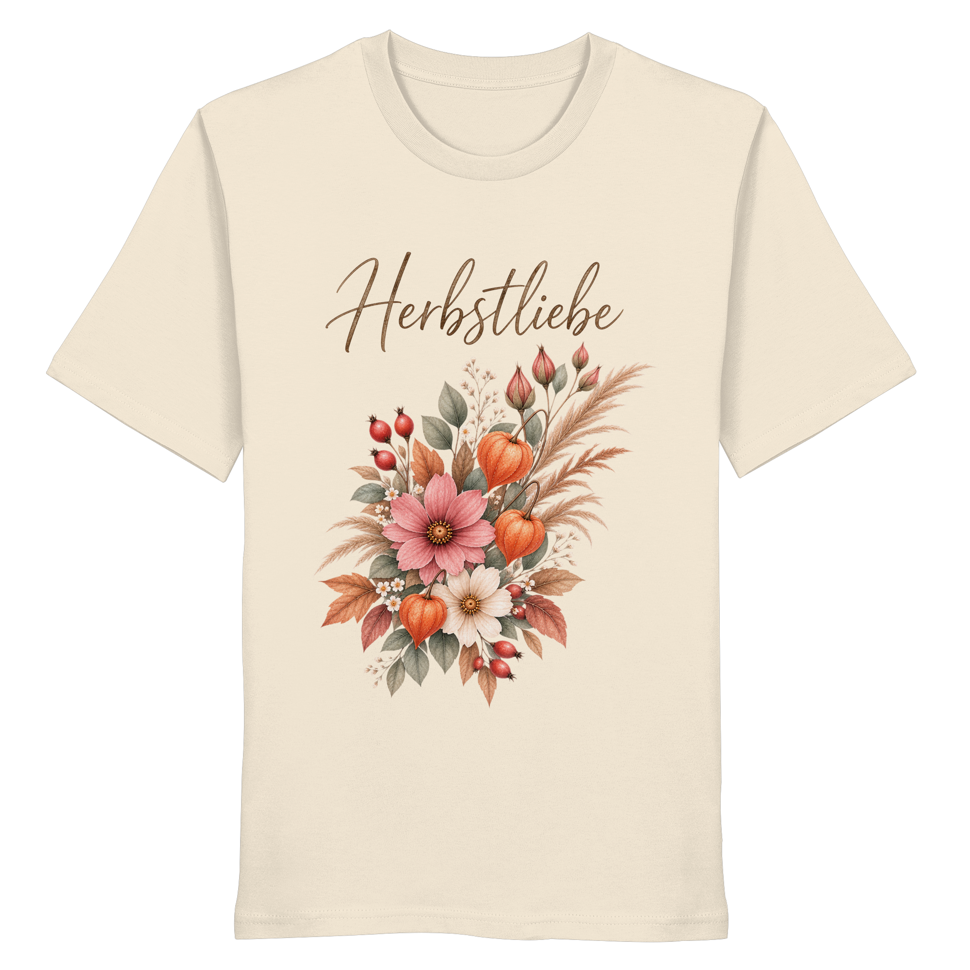 Autumn Garden – Florale Herbstliebe - Organic Shirt