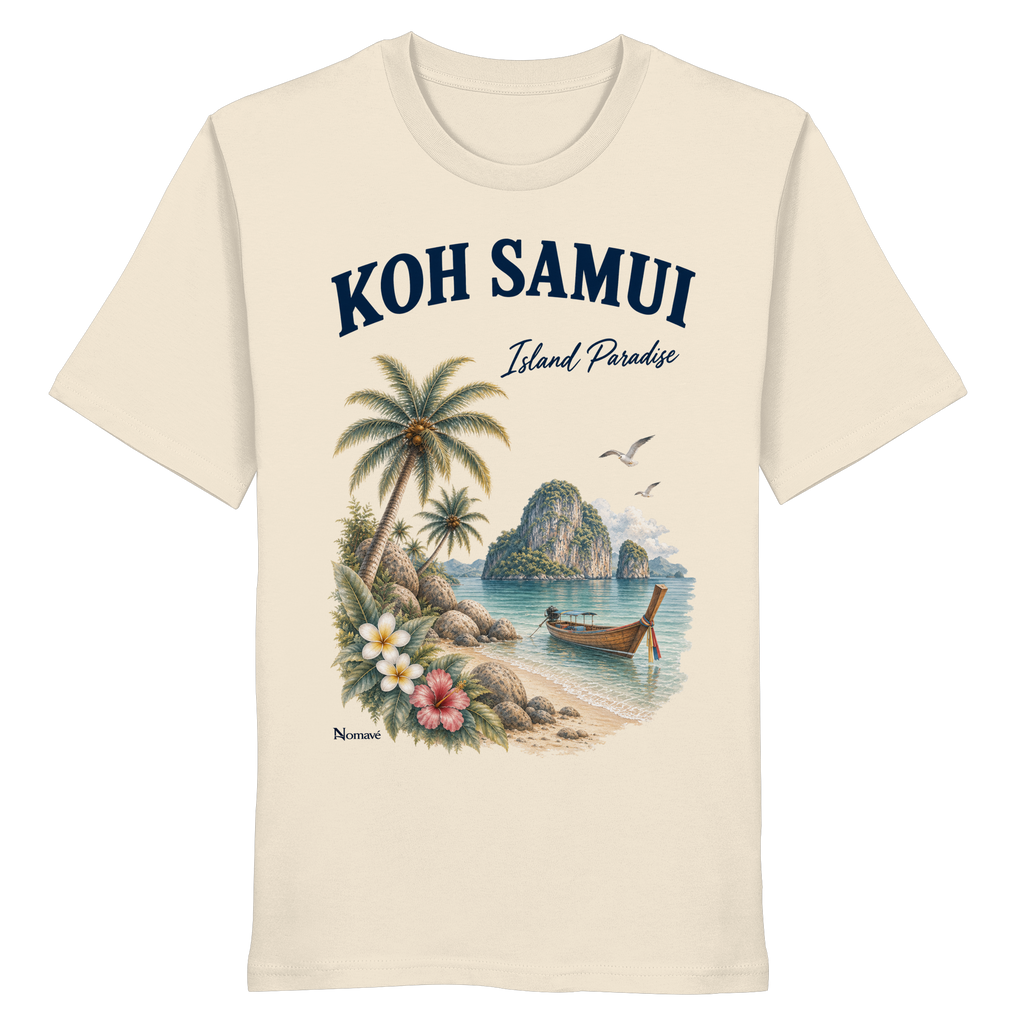 Koh Samui Thailand – Island Paradise – Tropical Vintage - Bio T - Shirt