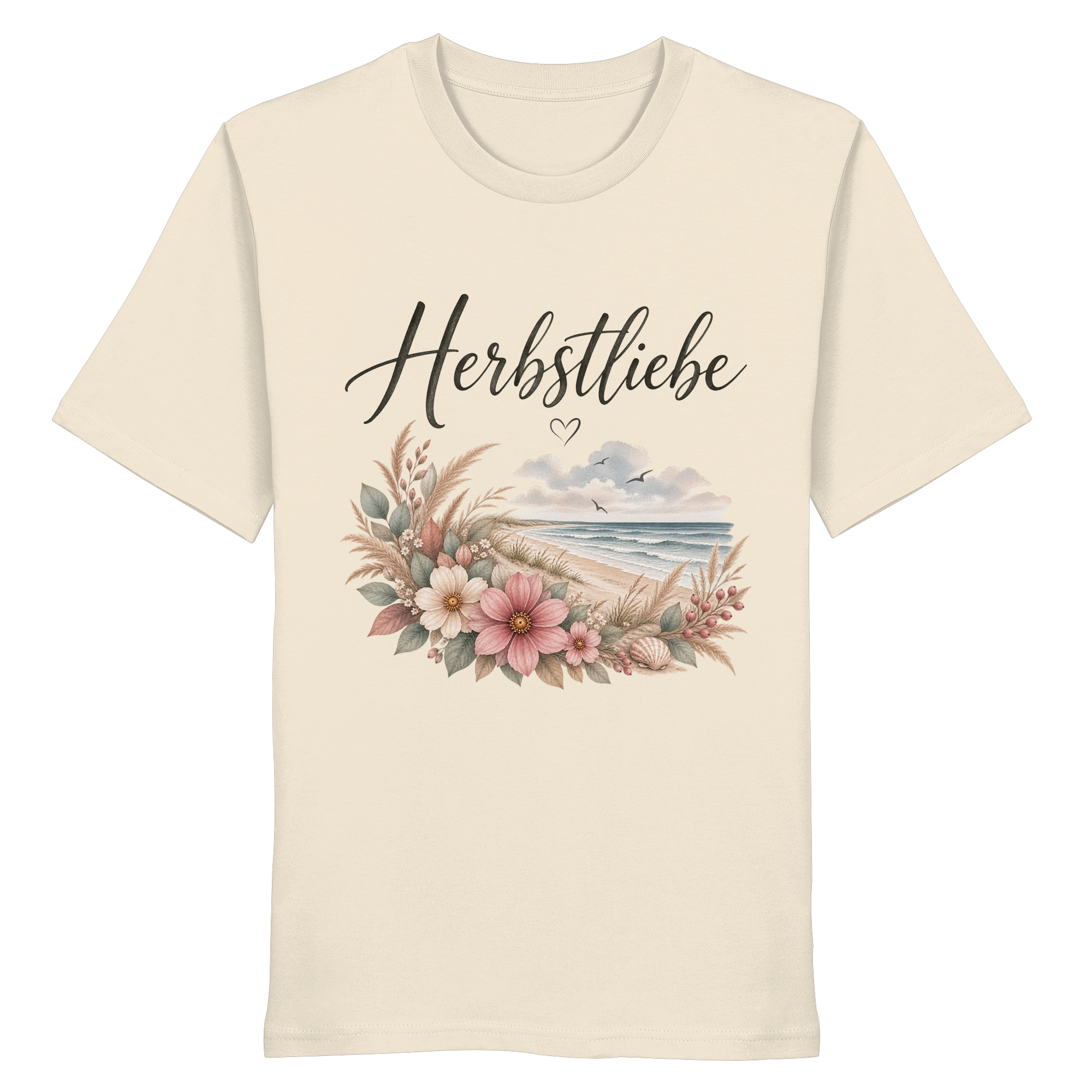 Autumn Coast – Herbstliebe am Meer - - Organic Shirt