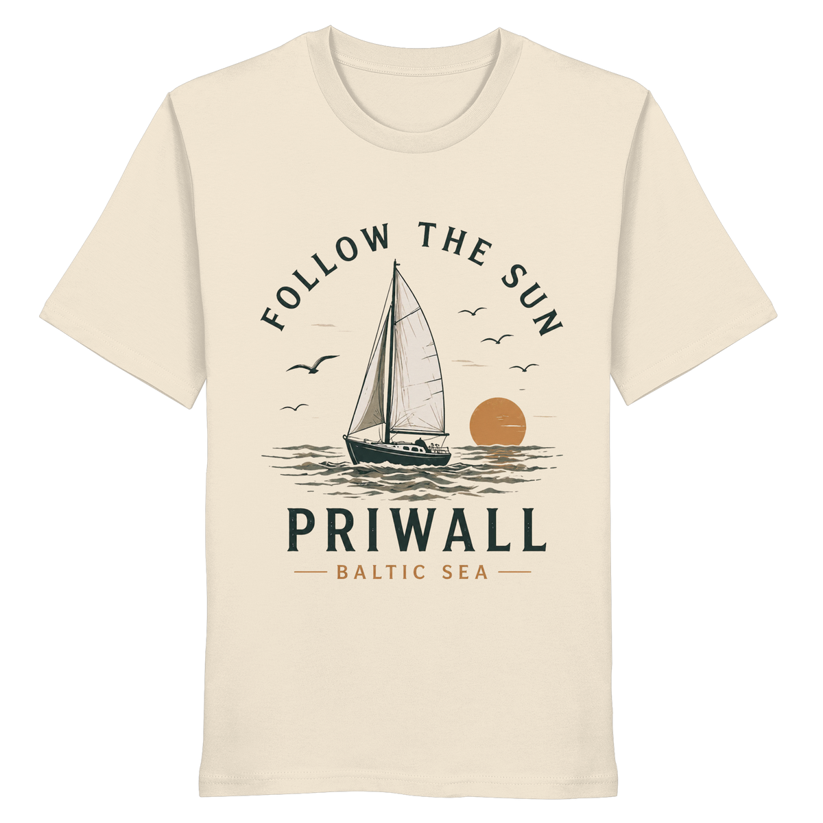 Priwall - Follow the sun - Kollektion - Organic Shirt