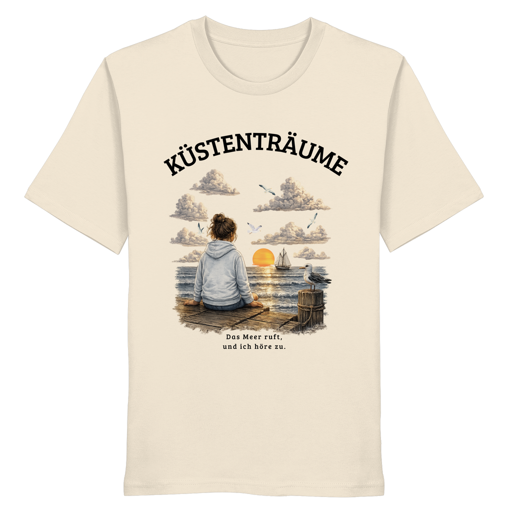 Küstenträume – Emotionales Bio-T-Shirt