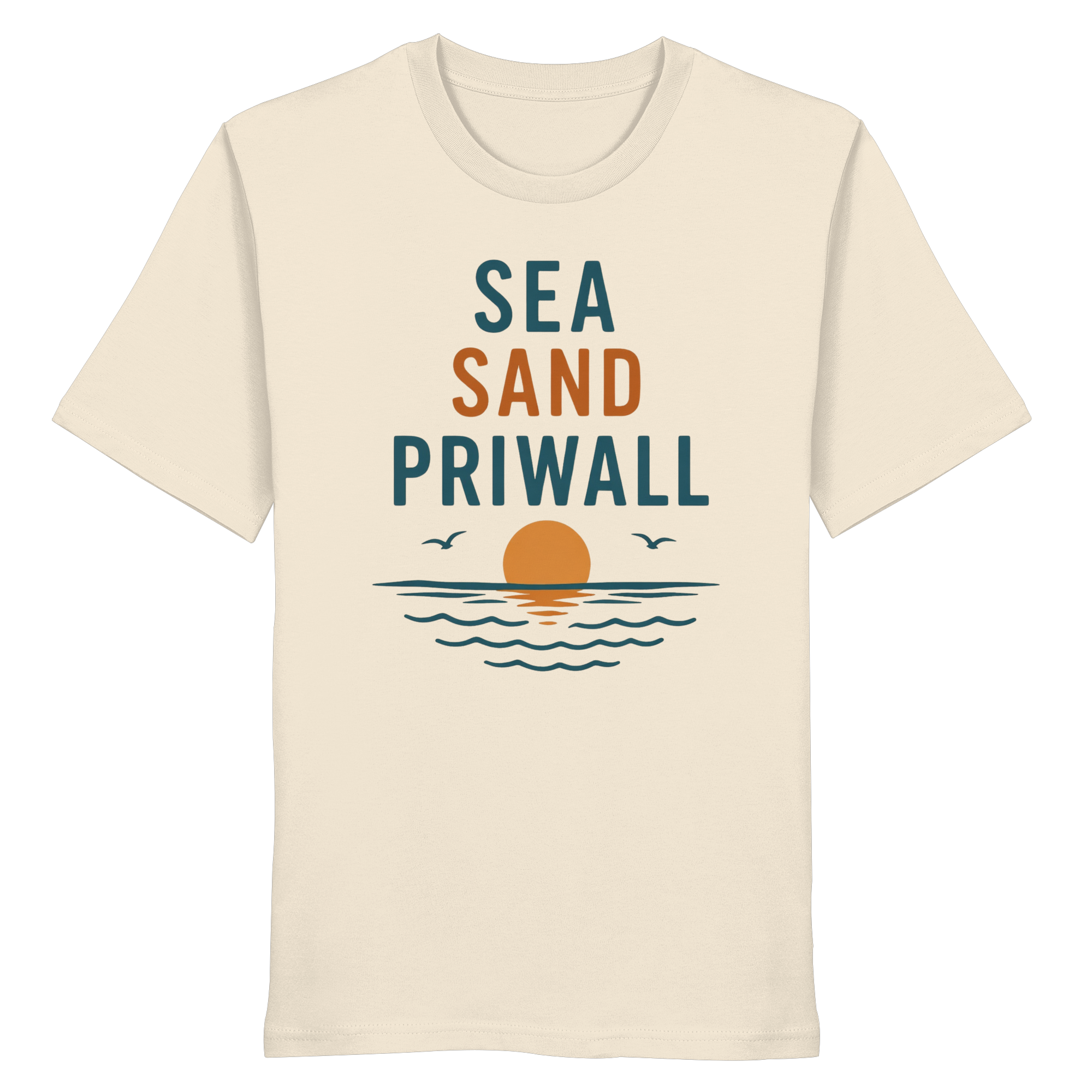 Priwall Vibes Shirt – Sea Sand Baltic Coast – Ostsee T-Shirt Unisex