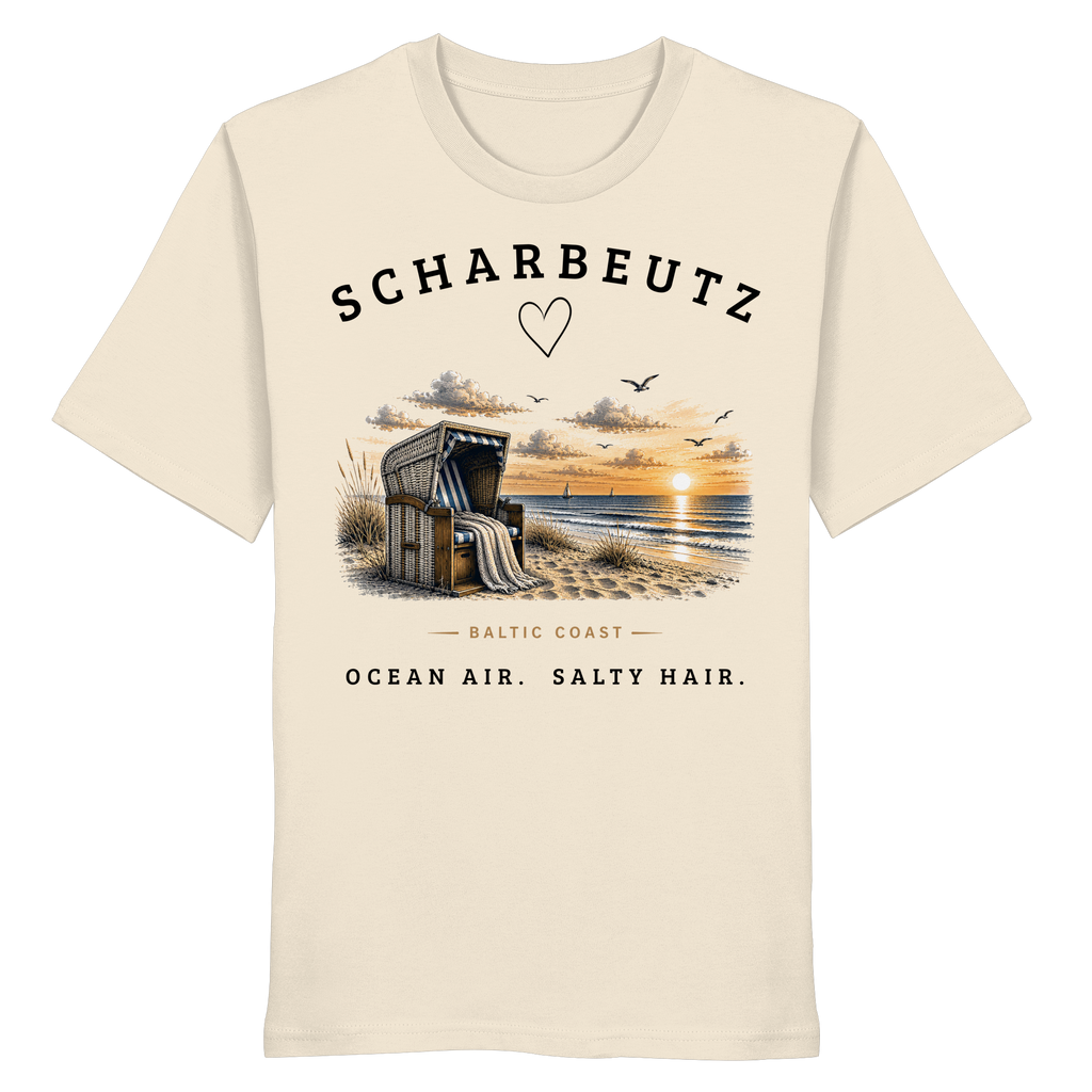 Scharbeutz Ostsee Shirt – Strandkorb Sonnenuntergang