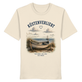 Küstenverliebt Shirt – Zuhause ist, wo das Meer ist | Küstengefühl Bio T-Shirt