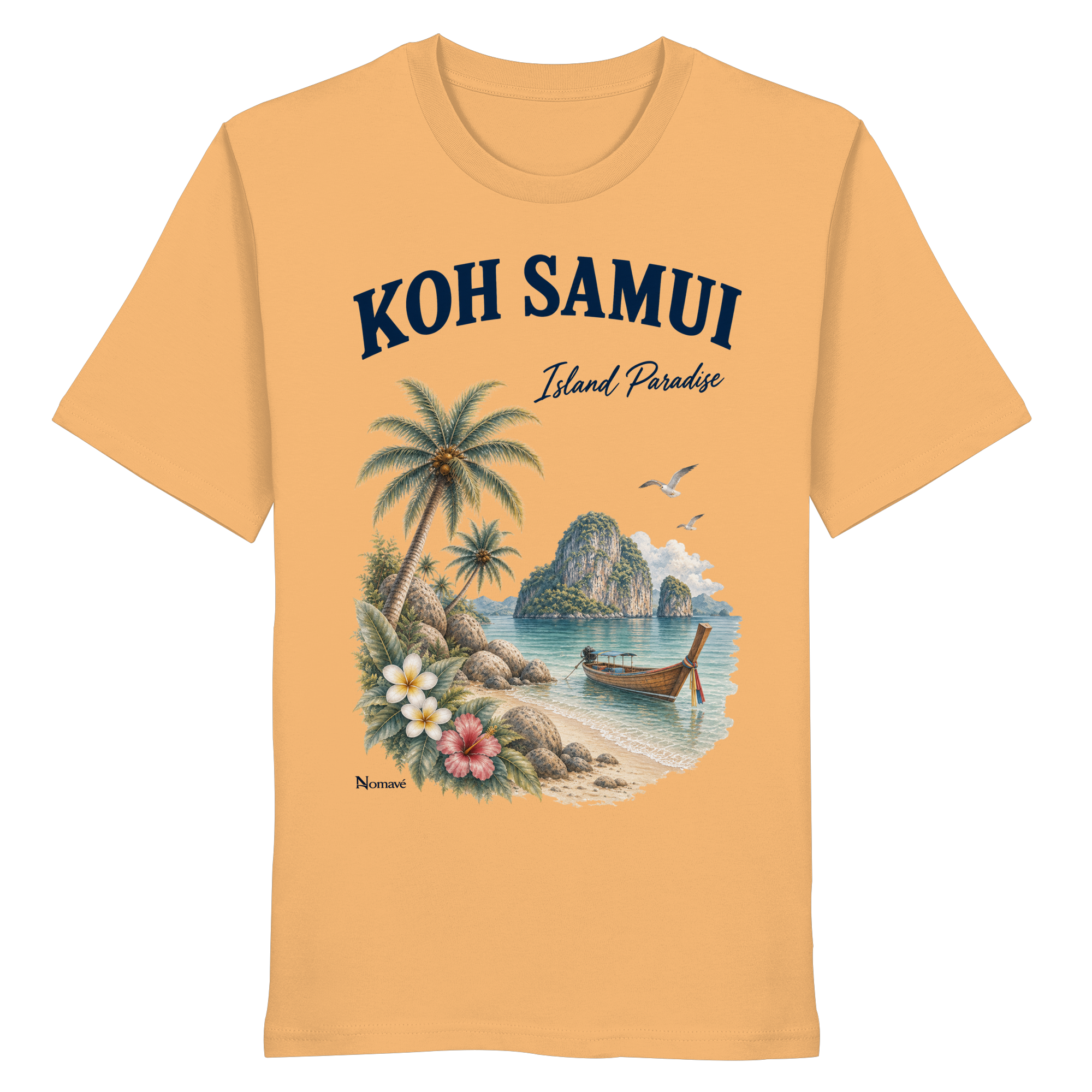 Koh Samui Thailand – Island Paradise – Tropical Vintage - Bio T - Shirt