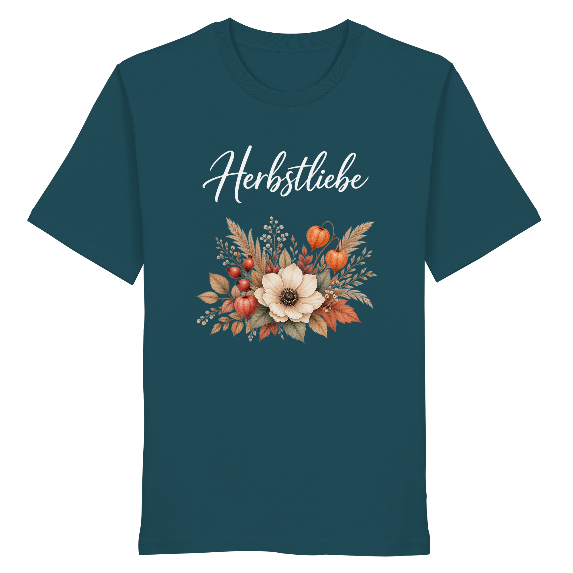 Herbstliebe – Golden Harvest - Dark Edition - - Organic Shirt