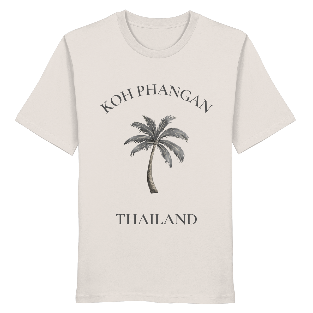 Koh Phangan – Minimal Palm | Thailand - Bio T - Shirt
