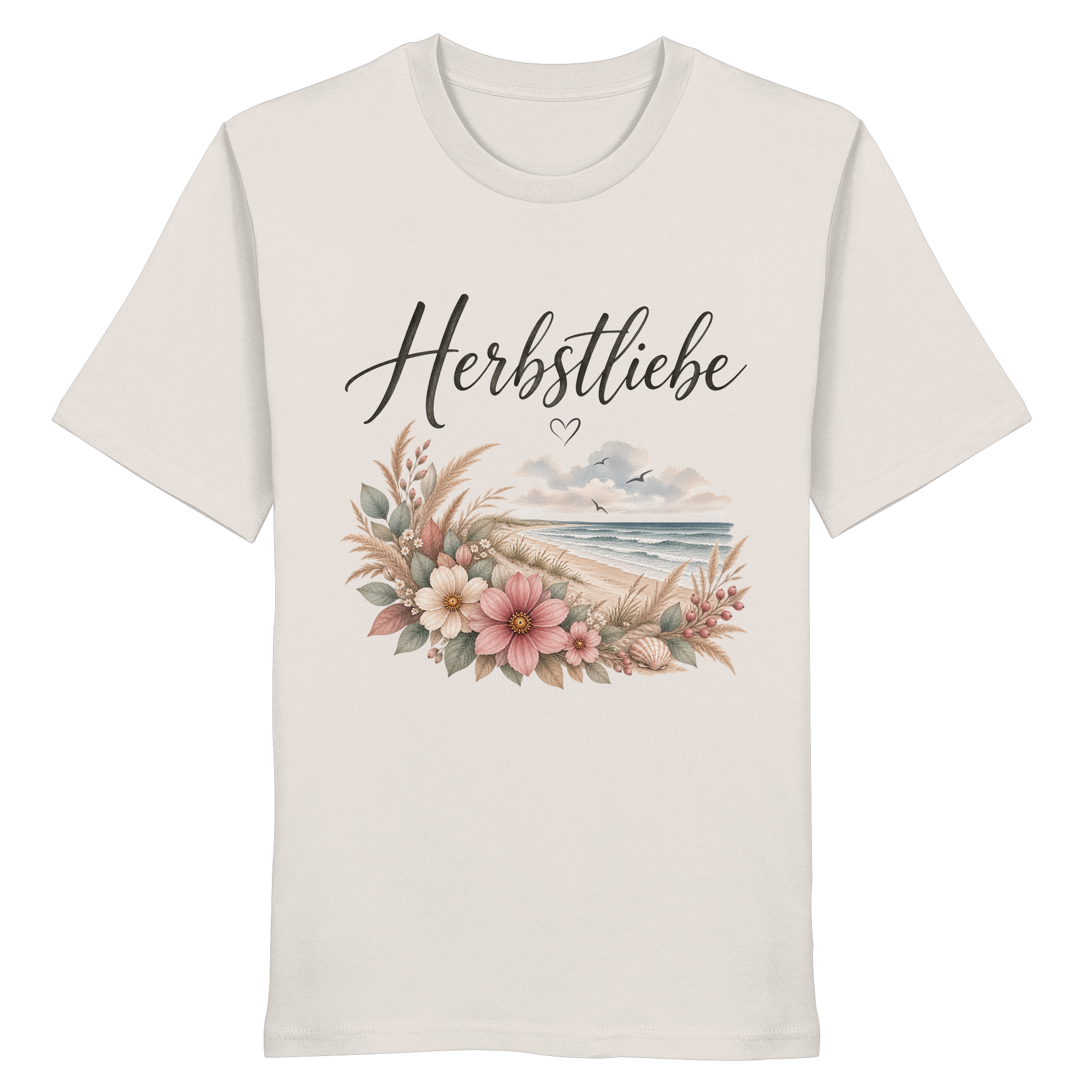 Autumn Coast – Herbstliebe am Meer - - Organic Shirt