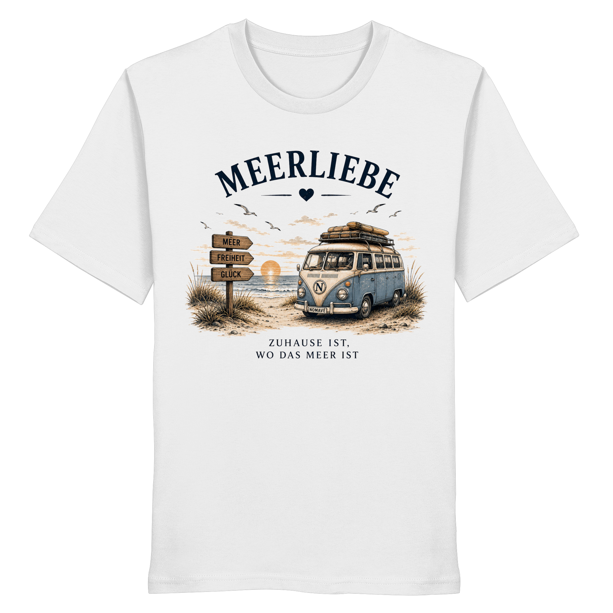 Meerliebe Vanlife – Organic Shirt