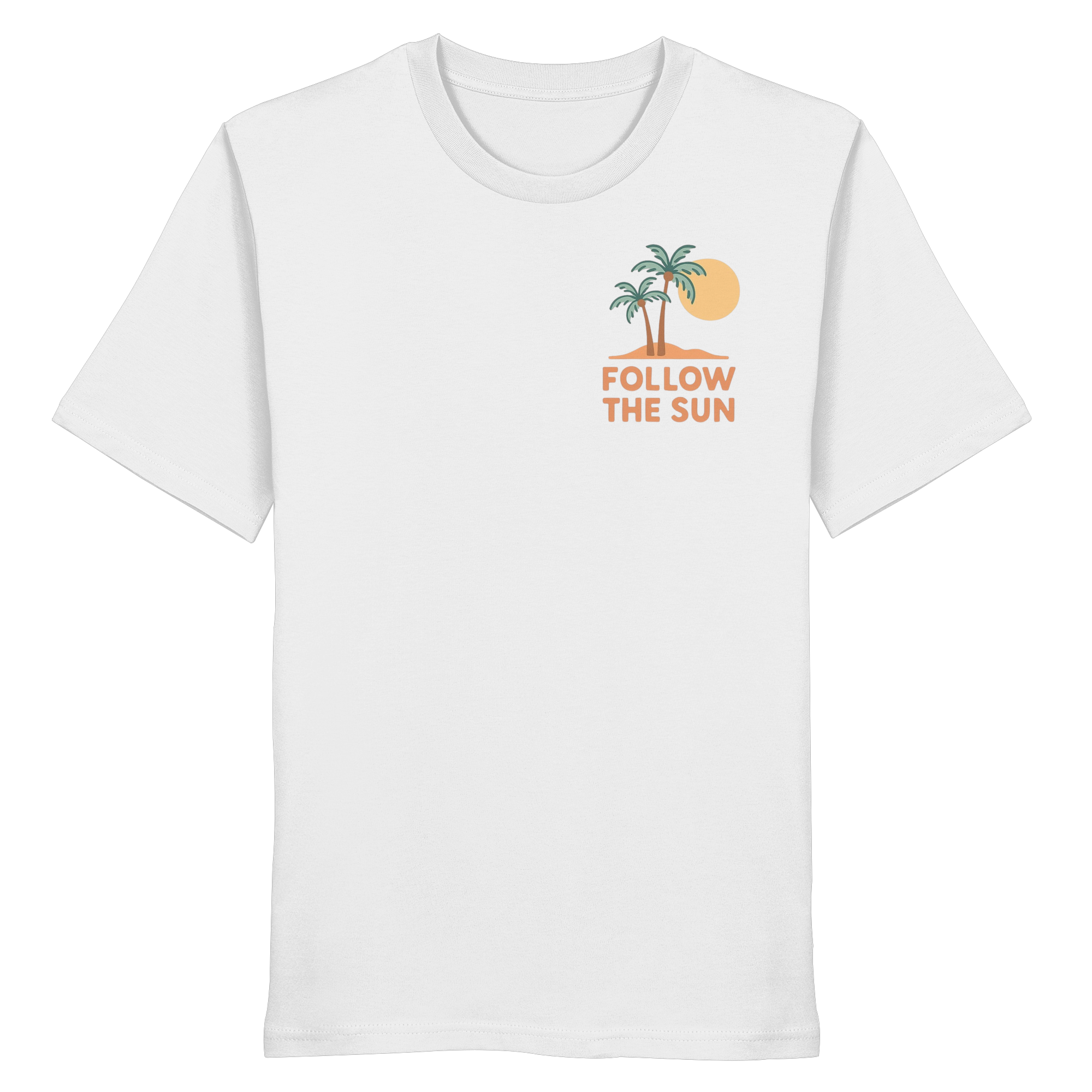 Organic T-Shirt – Follow the Sun - Organic Shirt