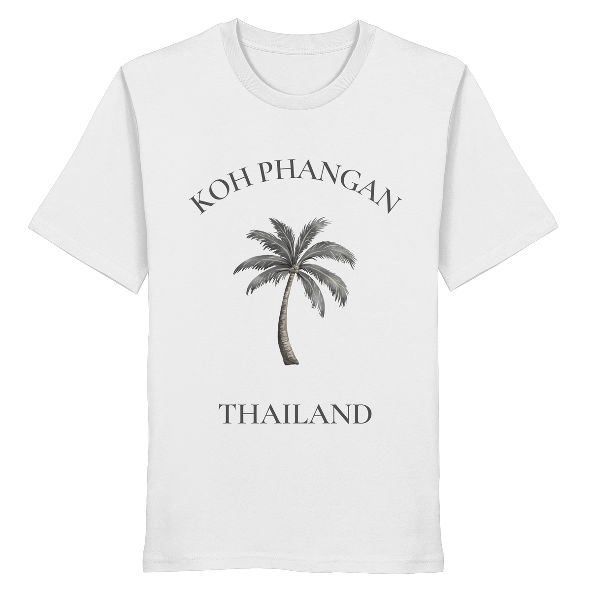 Koh Phangan – Minimal Palm | Thailand - Bio T - Shirt