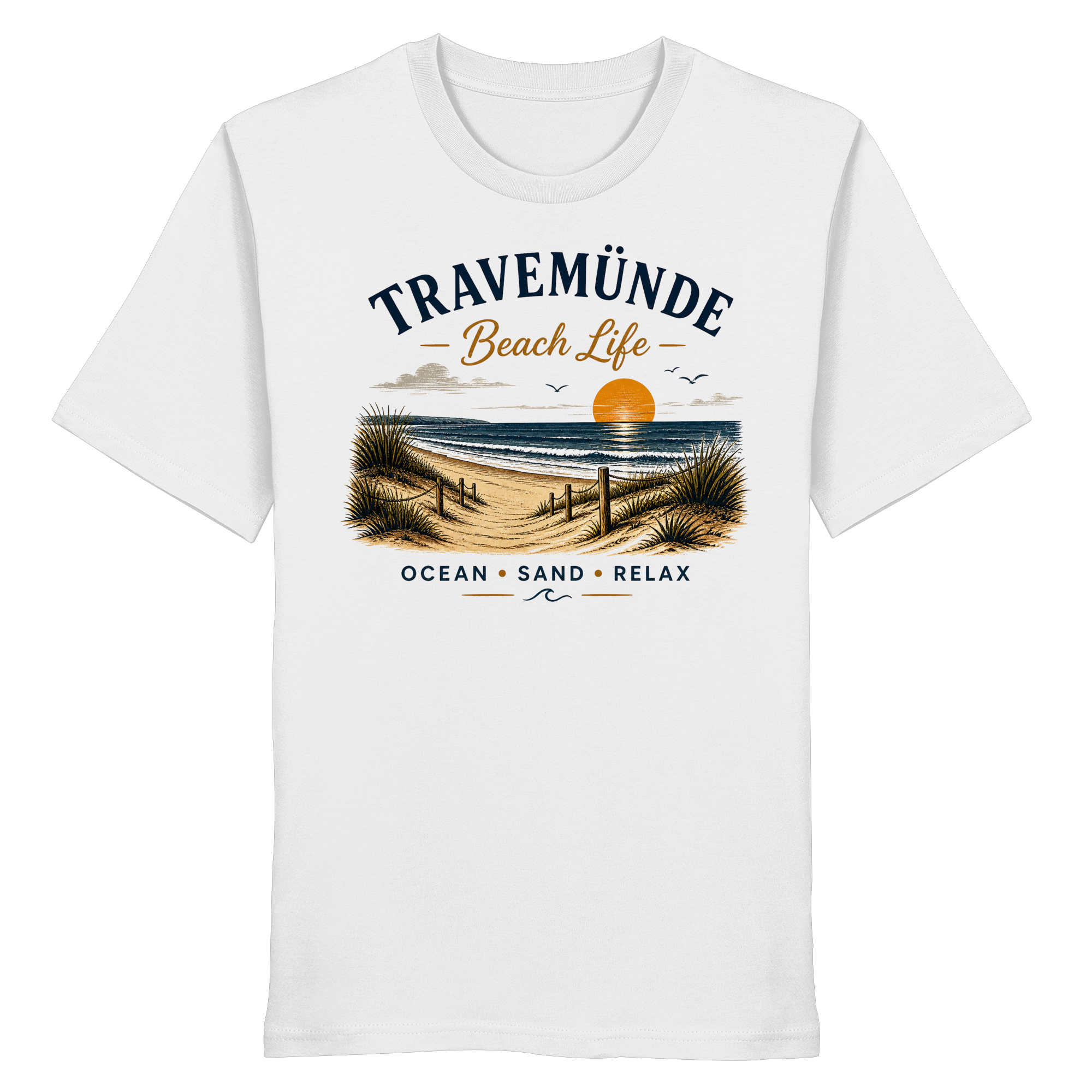 Travemünde Beach Life – Organic Shirt