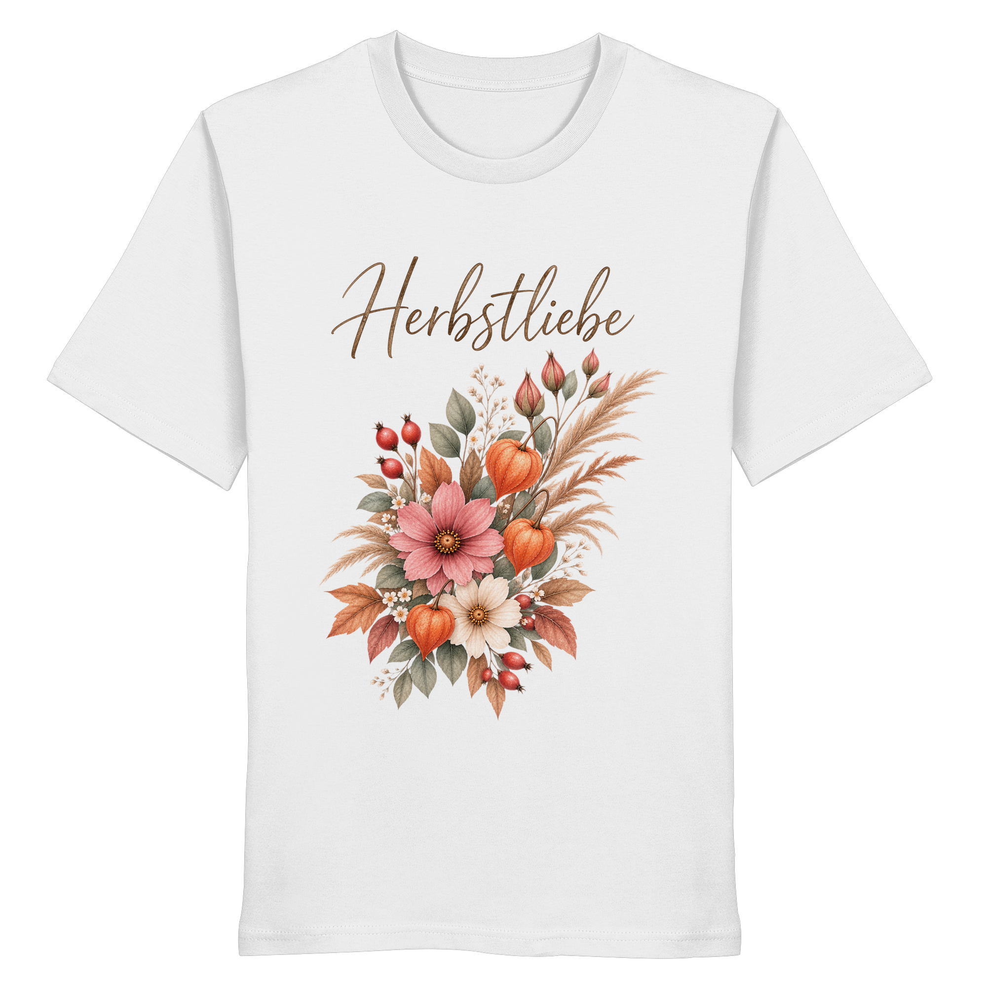 Autumn Garden – Florale Herbstliebe - Organic Shirt